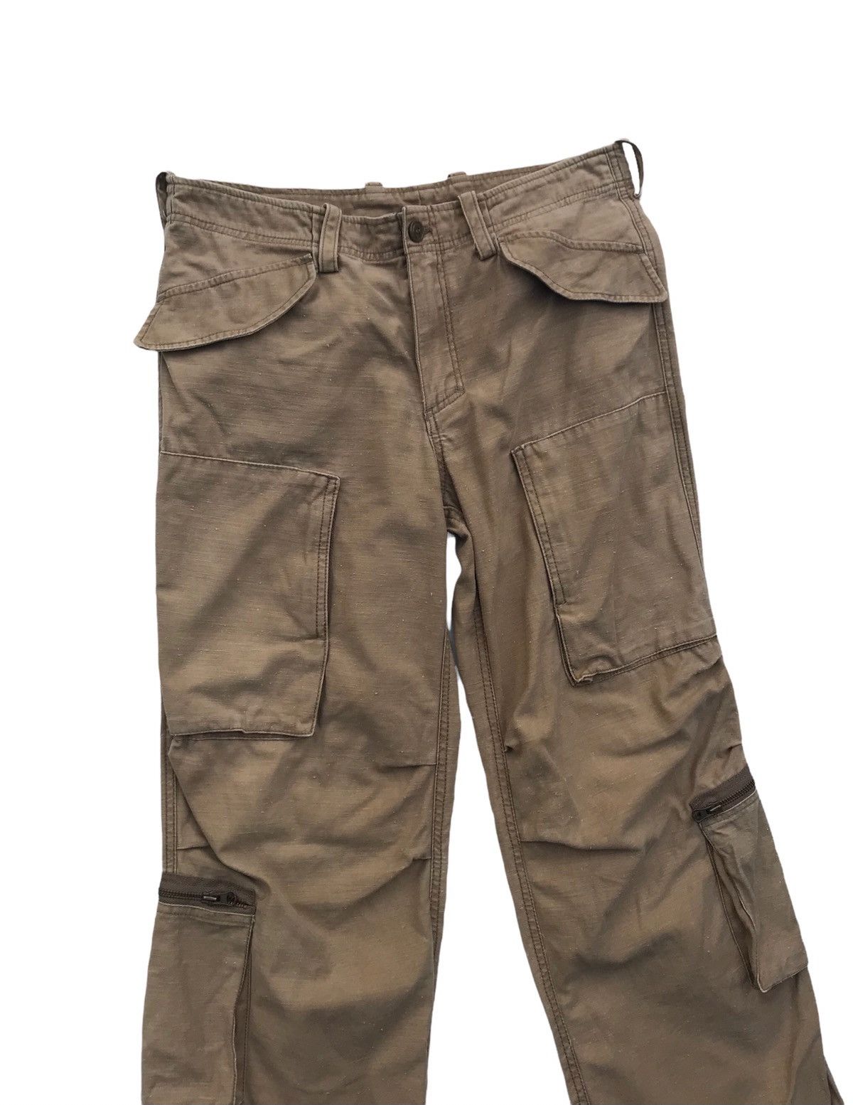 291295=Homme Japanese Brand 291295 Homme Cargo Multipocket Pants Size US 32 / EU 48 - 2 Thumbnail