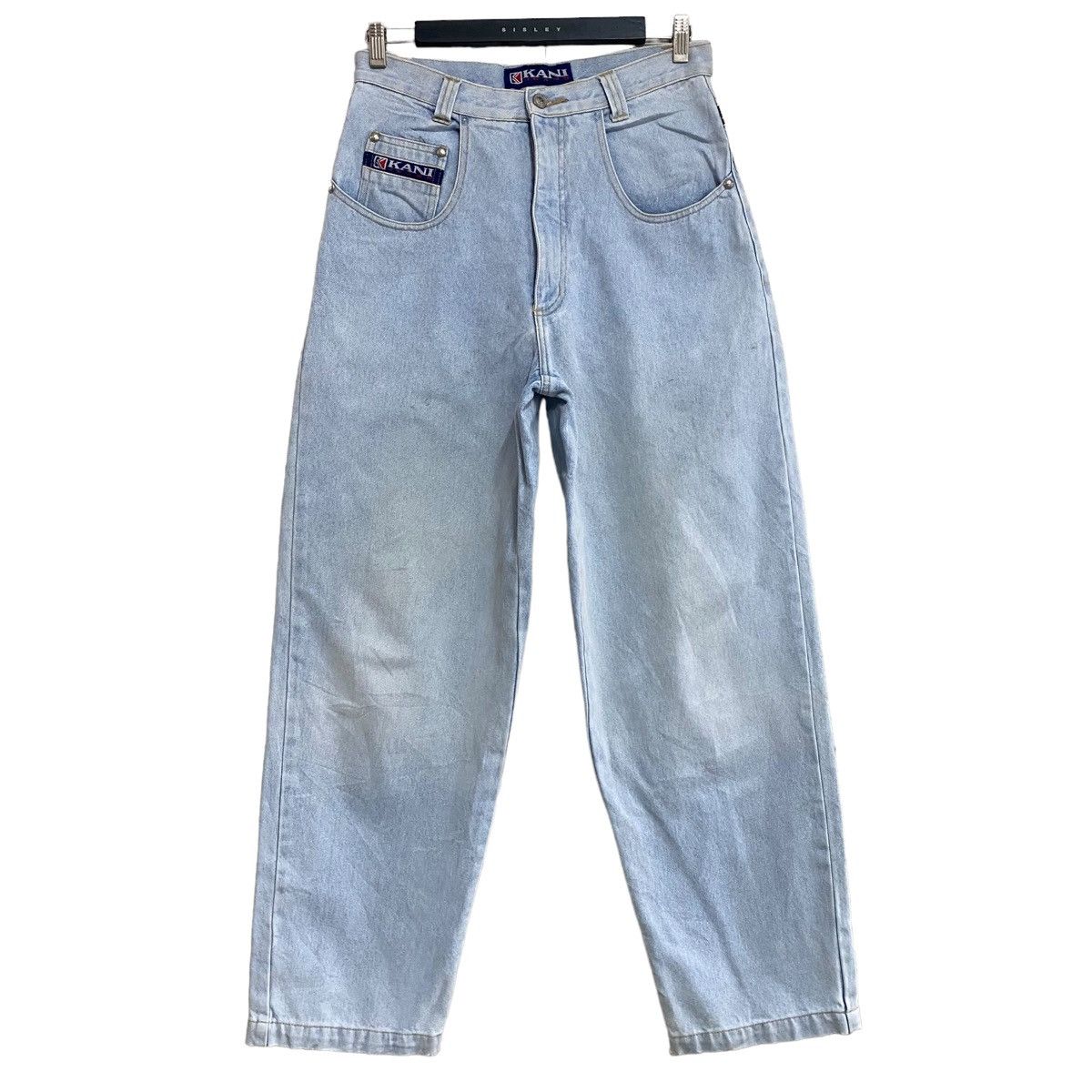 Karl Kani Vintage Karl Kani Denim Baggy Pants Light Wash Size US 30 / EU 46 - 2 Thumbnail