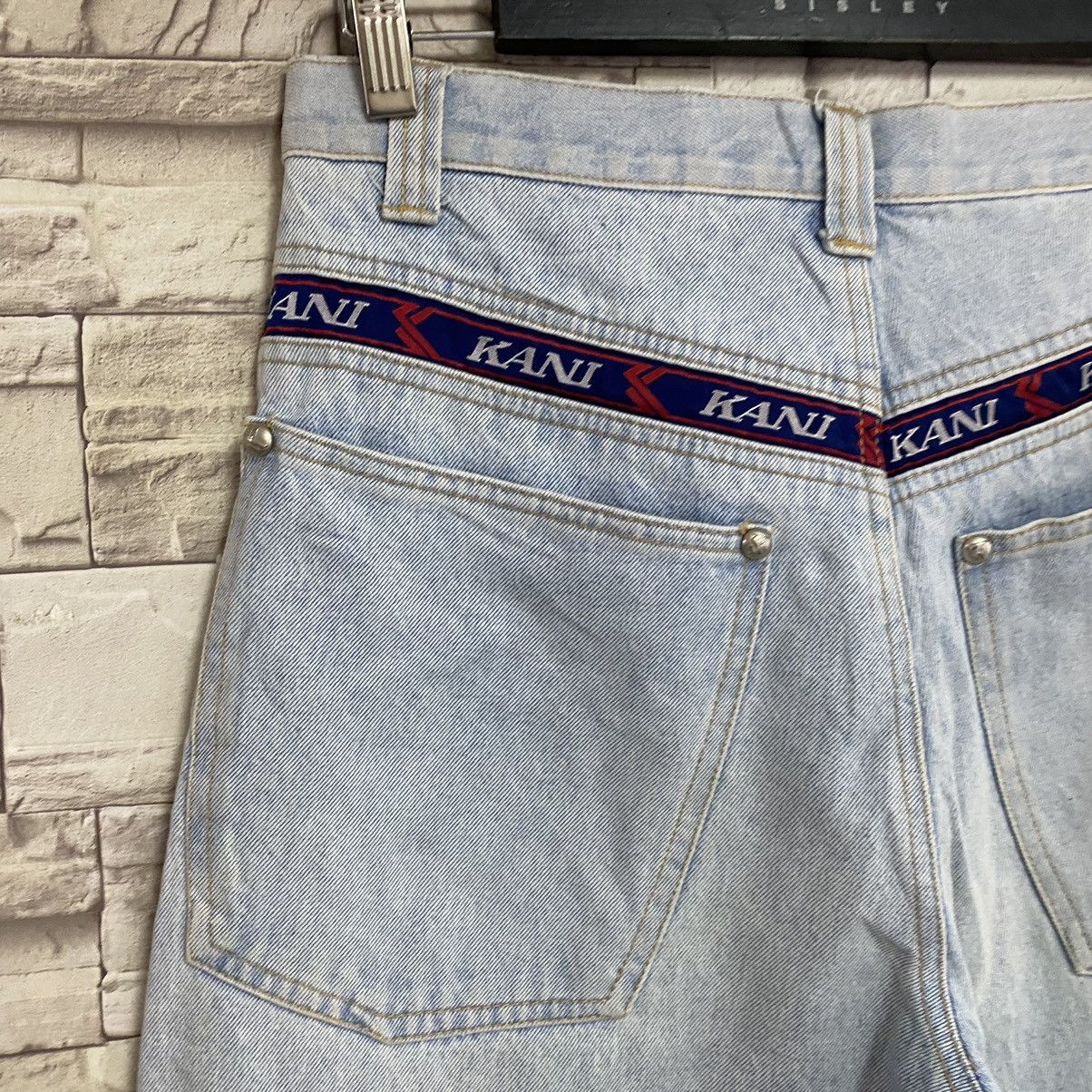 Karl Kani Vintage Karl Kani Denim Baggy Pants Light Wash Size US 30 / EU 46 - 14 Thumbnail