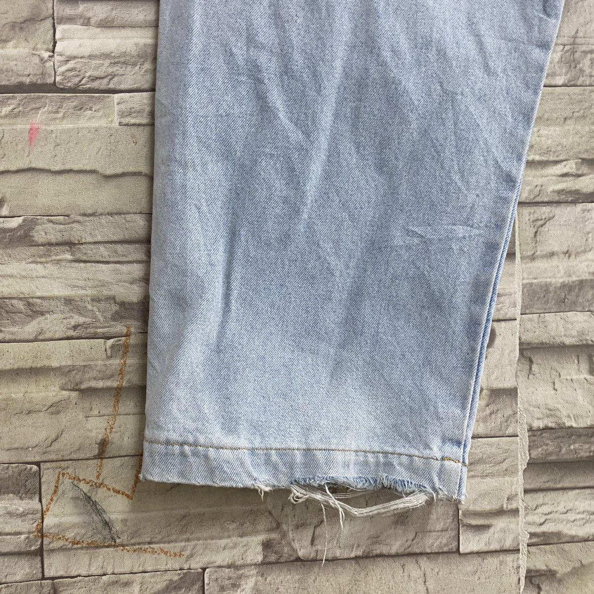 Karl Kani Vintage Karl Kani Denim Baggy Pants Light Wash Size US 30 / EU 46 - 13 Thumbnail