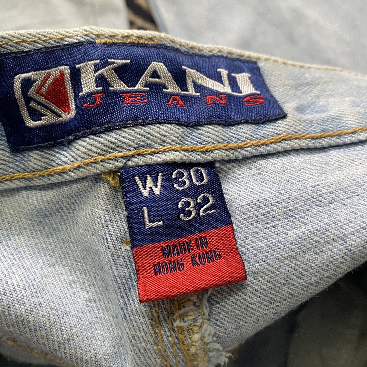 Karl Kani Vintage Karl Kani Denim Baggy Pants Light Wash Size US 30 / EU 46 - 16 Thumbnail