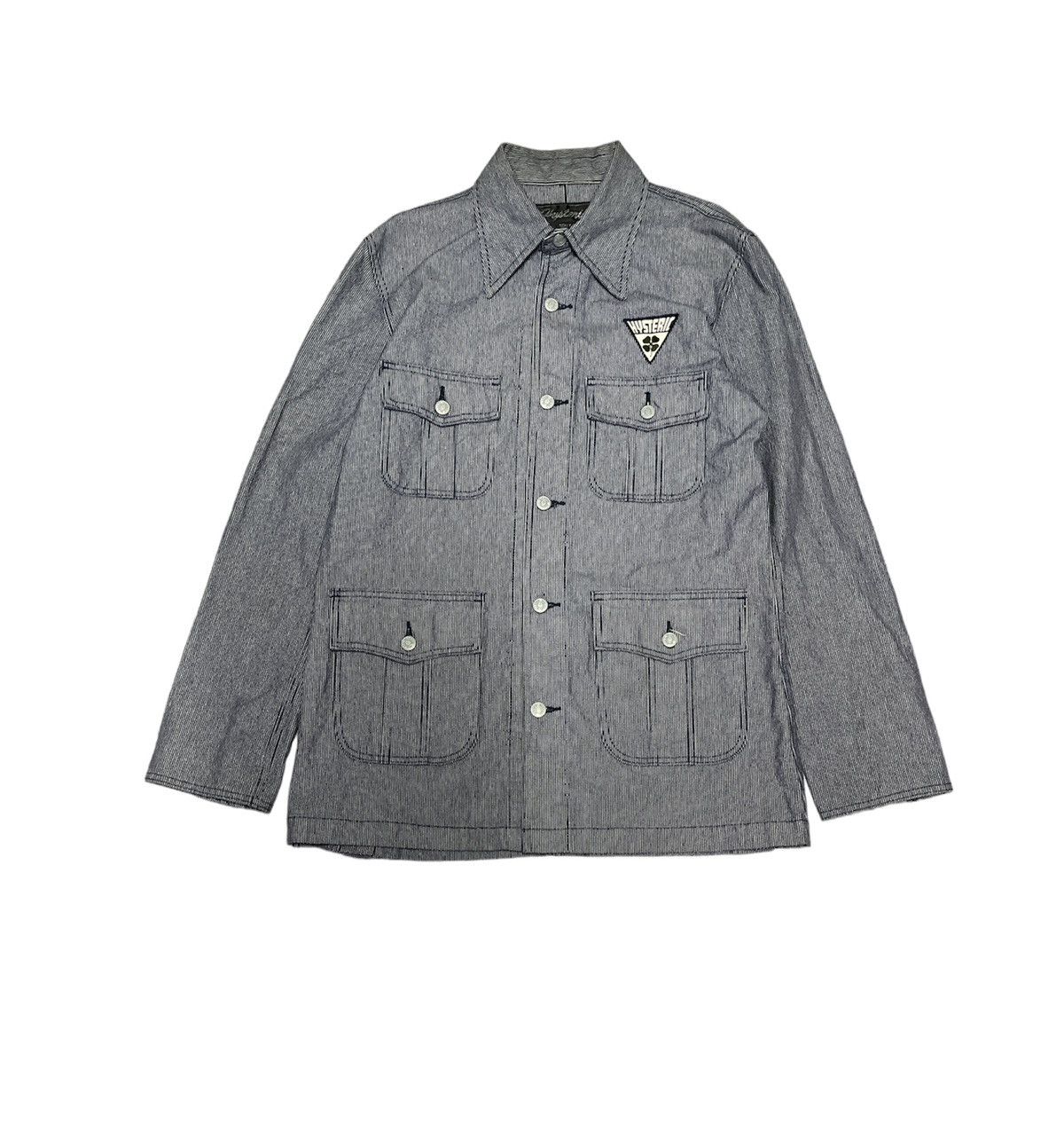 Hysteric Glamour × Vintage Vintage Hysteric Glamour Denim Work Jacket Size US M / EU 48-50 / 2 - 1 Thumbnail