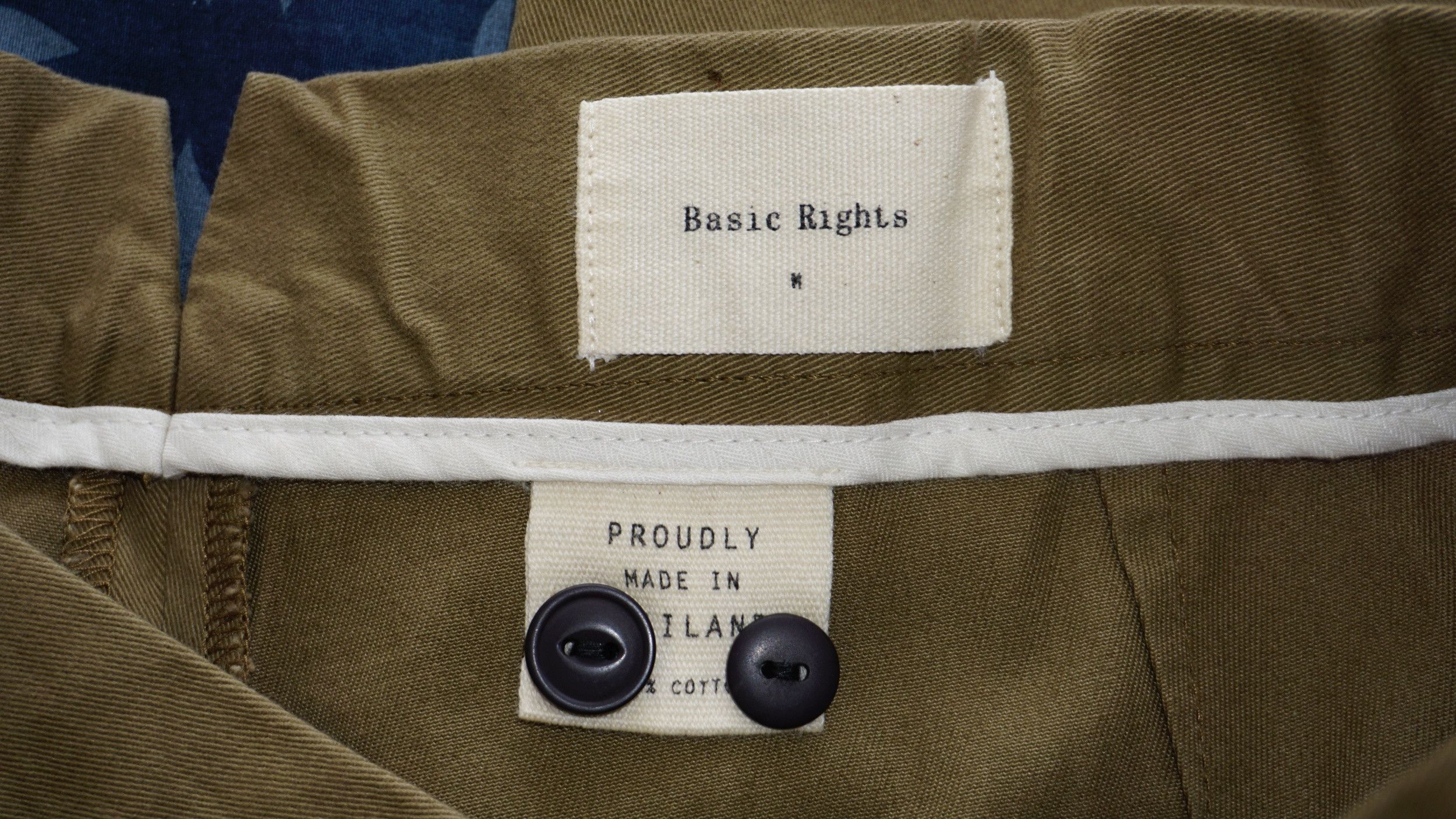 Basic Rights Basic Rights Casual Khaki Slim Fit Pants Size US 32 / EU 48 - 5 Thumbnail