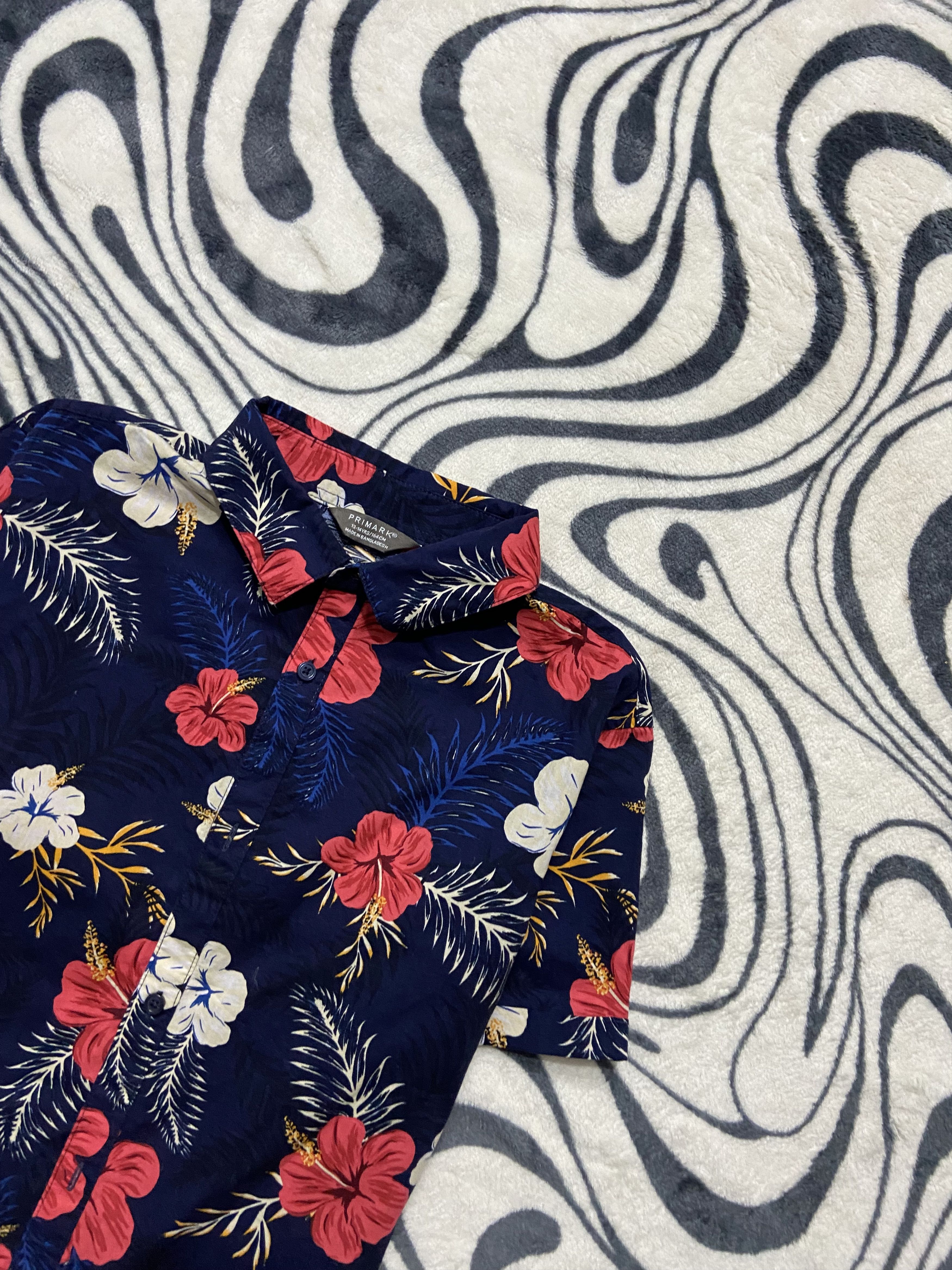 Vintage Vintage Hawaiian Shirt Full Printed Size US S / EU 44-46 / 1 - 2 Thumbnail
