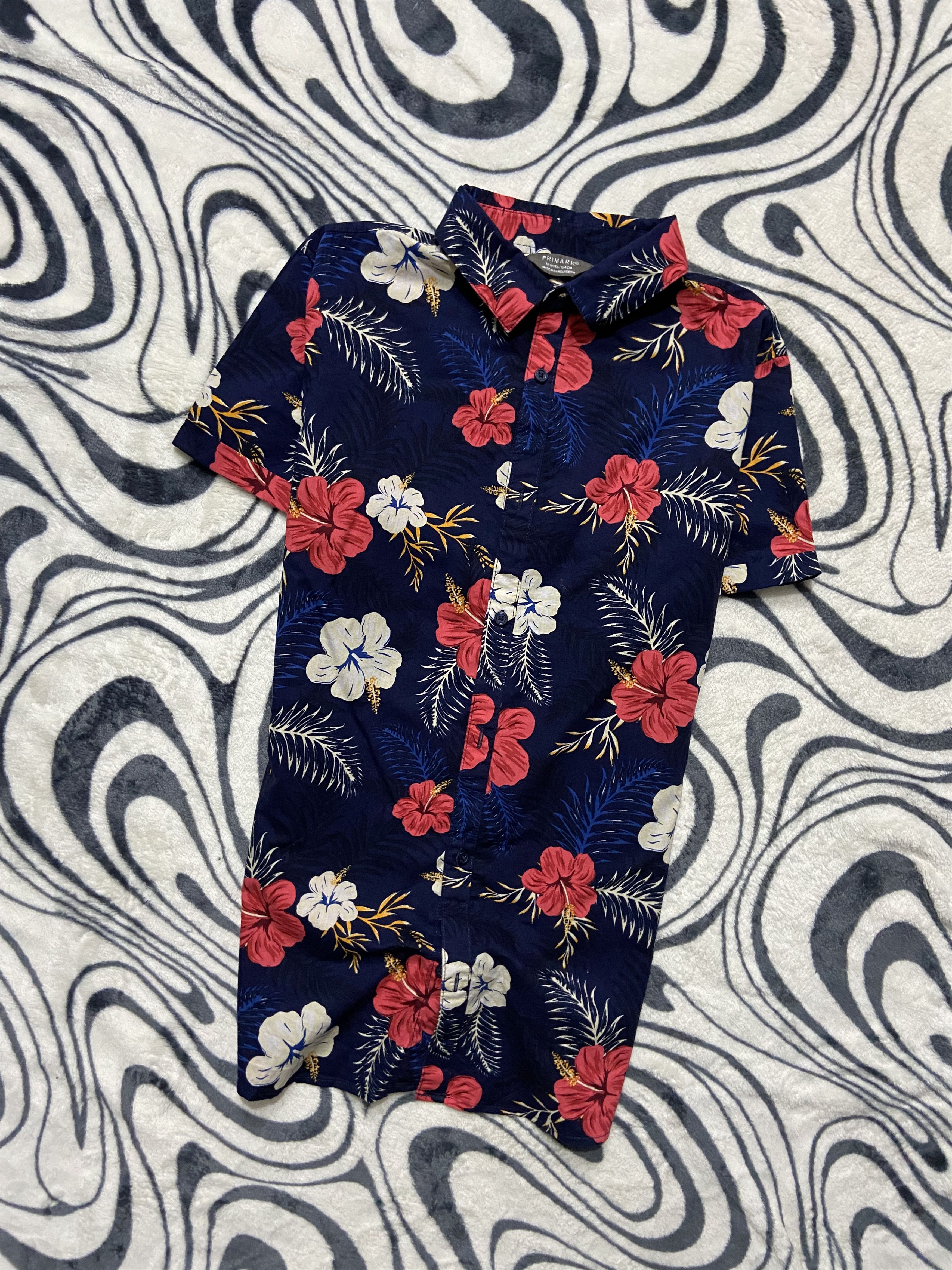 Vintage Vintage Hawaiian Shirt Full Printed Size US S / EU 44-46 / 1 - 1 Thumbnail