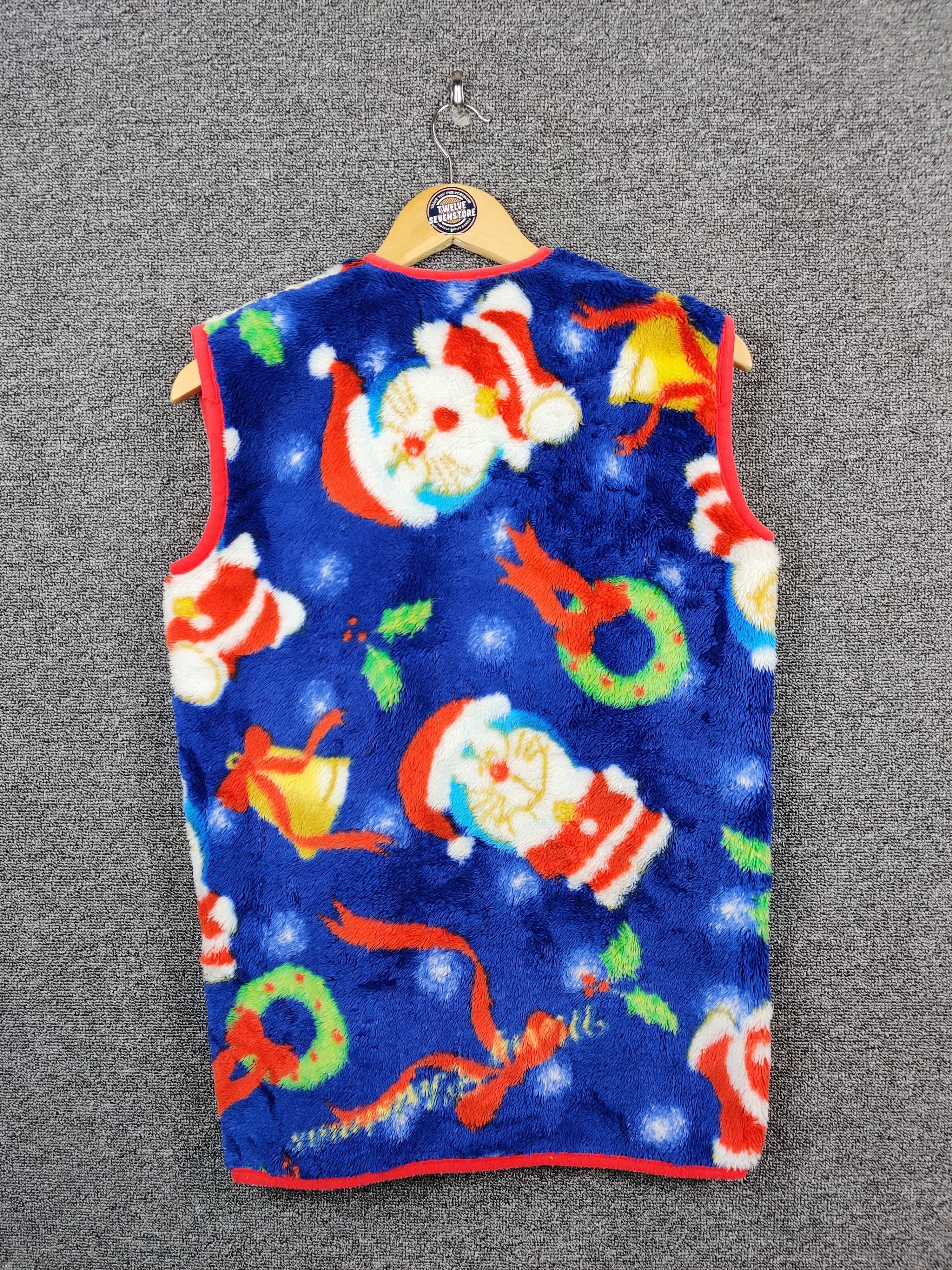 Anime Vintage Doraemon Cartoon Fleece Anime Vest Size US M / EU 48-50 / 2 - 1 Thumbnail