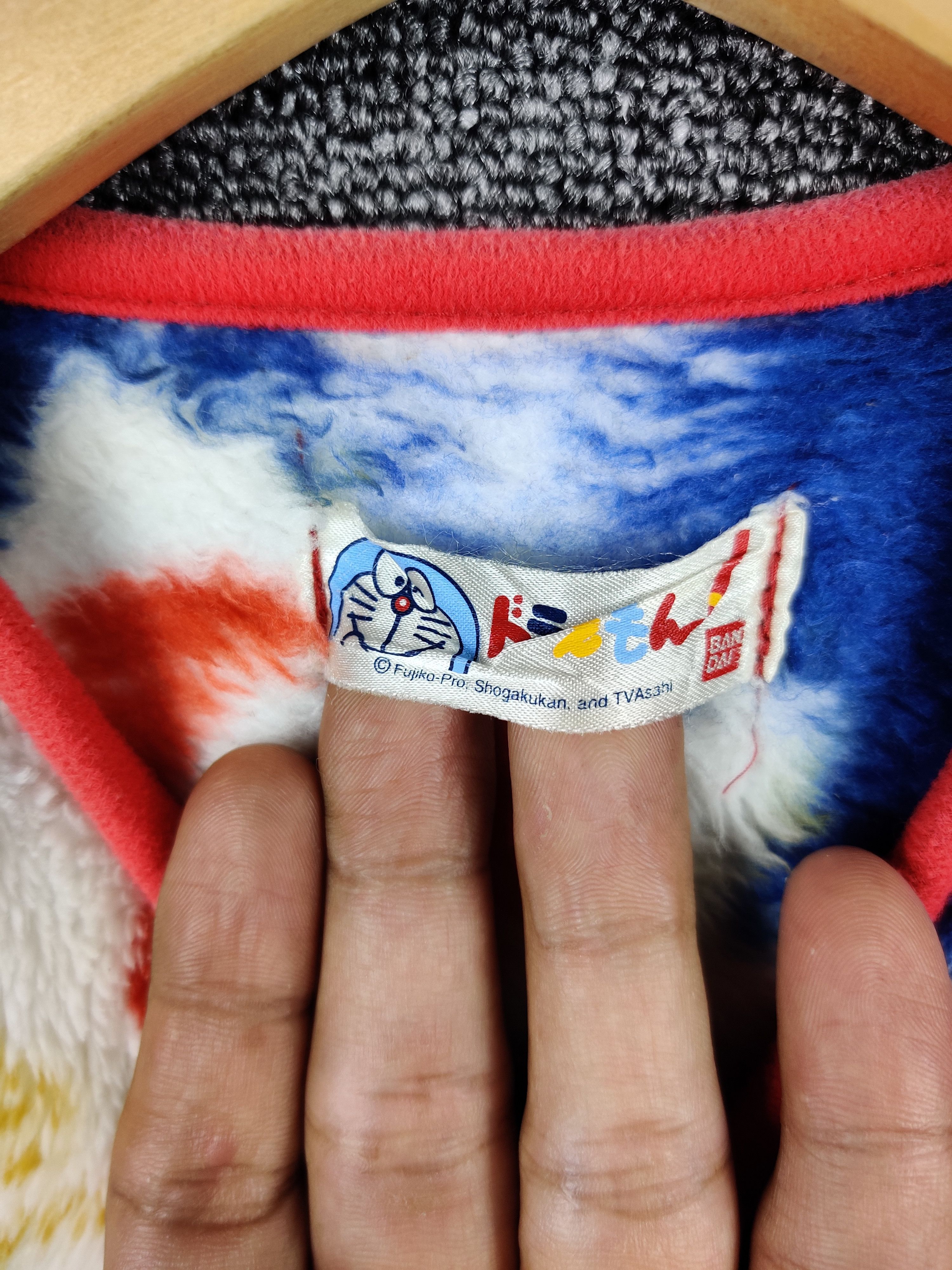 Anime Vintage Doraemon Cartoon Fleece Anime Vest Size US M / EU 48-50 / 2 - 6 Thumbnail