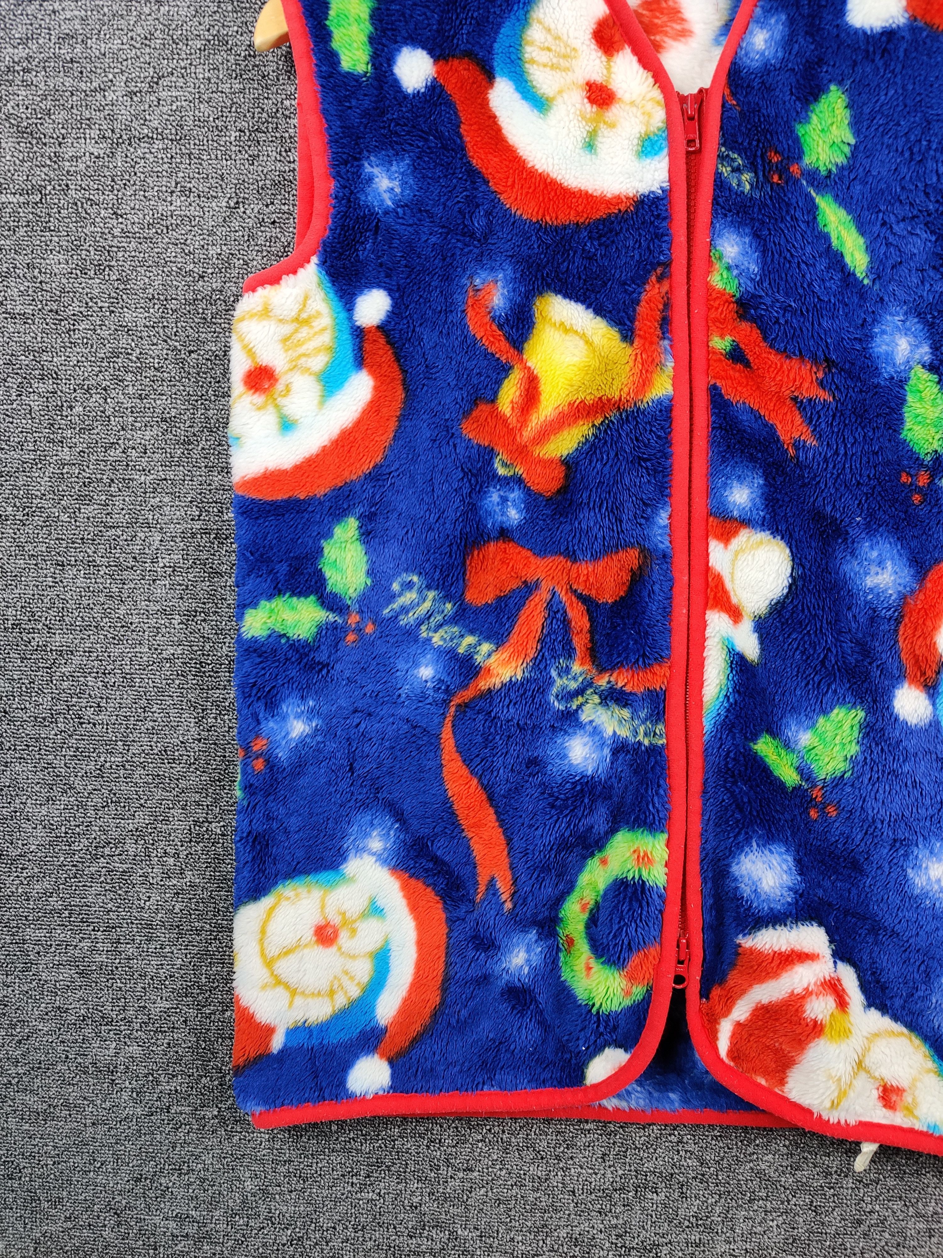 Anime Vintage Doraemon Cartoon Fleece Anime Vest Size US M / EU 48-50 / 2 - 5 Thumbnail