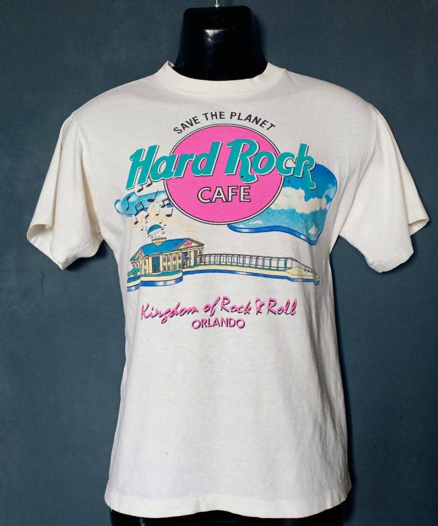 Hard Rock Cafe × Vintage Vintage Save The Planet Hard Rock Cafe T-Shirt Size US M / EU 48-50 / 2 - 1 Thumbnail