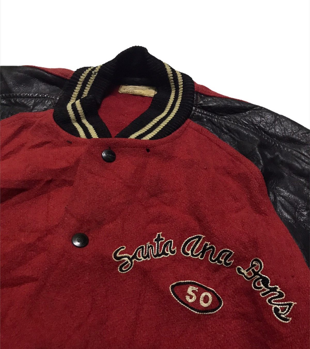 Vintage 🔥Super rare🔥Vintage 50s H.L Whiting co varsity jacket Size US M / EU 48-50 / 2 - 2 Thumbnail