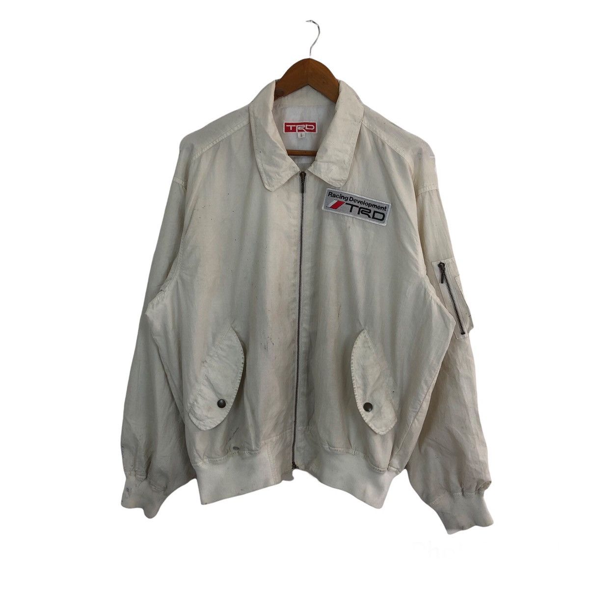 Japanese Brand RARE VINTAGE TOYOTA TRD BIG LOGO BOMBER JACKET Size US L / EU 52-54 / 3 - 1 Thumbnail