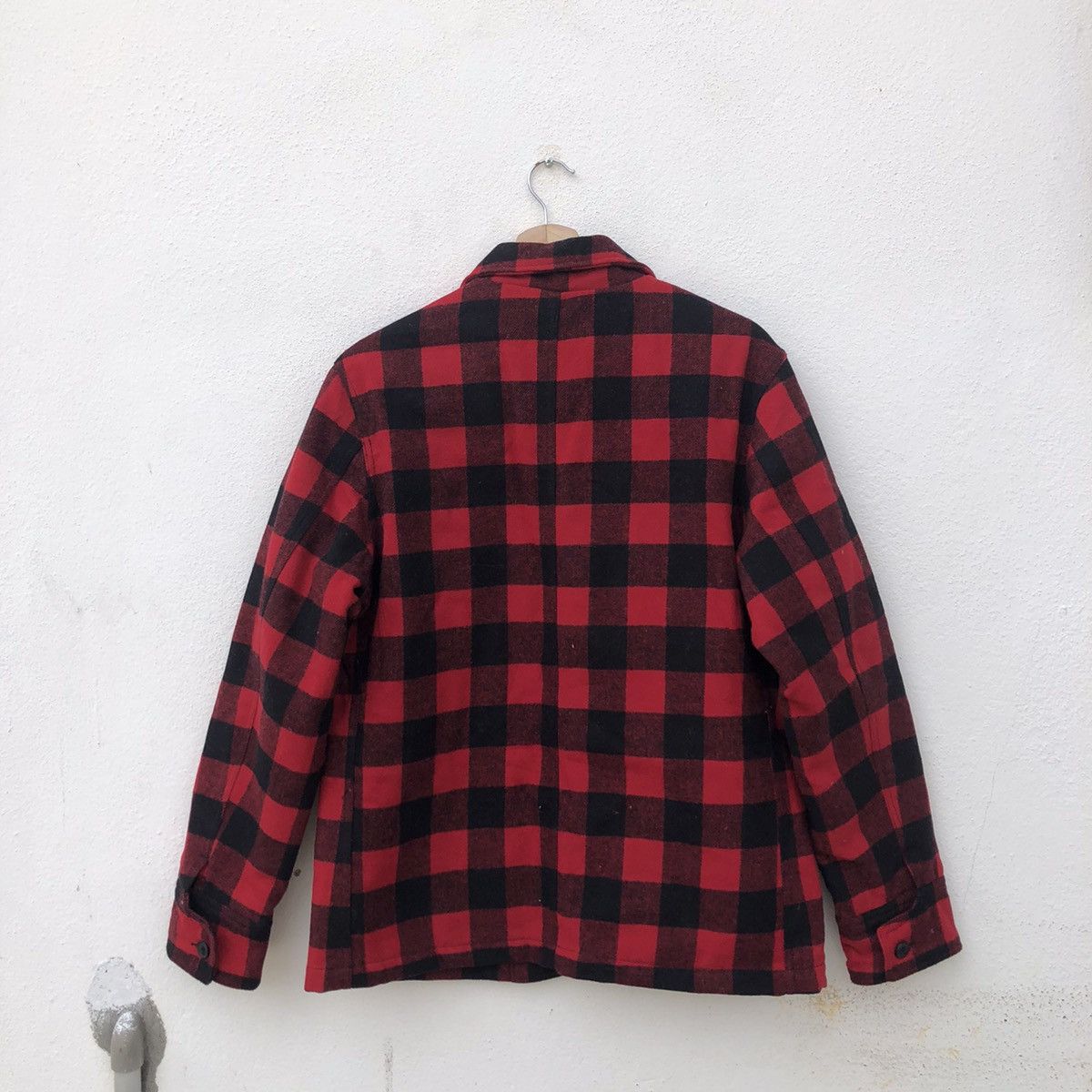 Flannel RARE VINTAGE OSHKOSH FLANNEL BUTTON JACKET TARTAN DESIGN Size US L / EU 52-54 / 3 - 8 Thumbnail