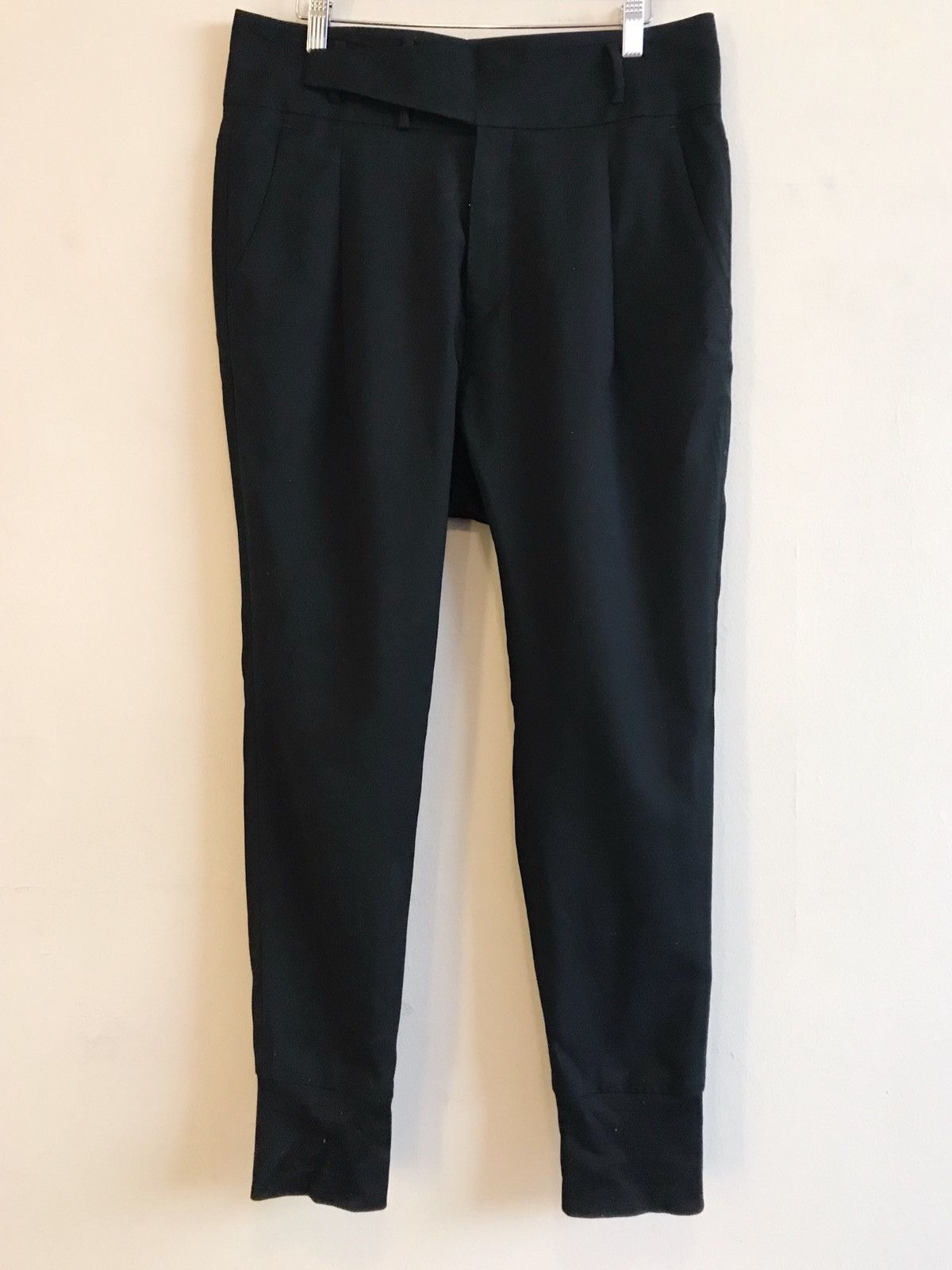 Paul Smith DROP CROTCH CUFF TROUSERS Size US 30 / EU 46 - 2 Thumbnail