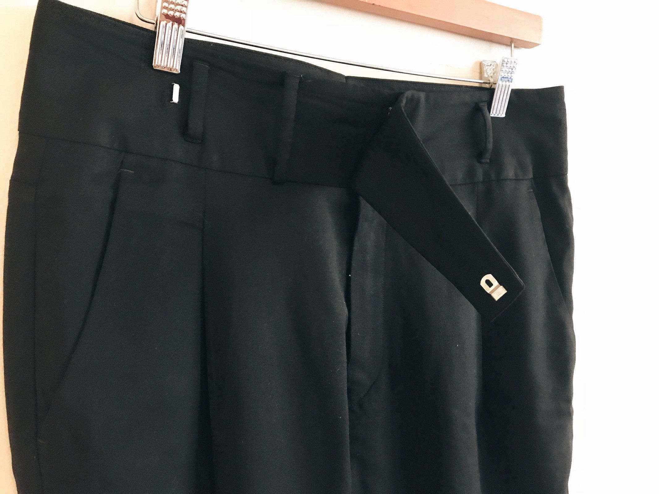 Paul Smith DROP CROTCH CUFF TROUSERS Size US 30 / EU 46 - 4 Thumbnail