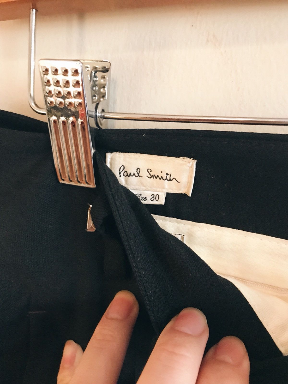 Paul Smith DROP CROTCH CUFF TROUSERS Size US 30 / EU 46 - 6 Thumbnail