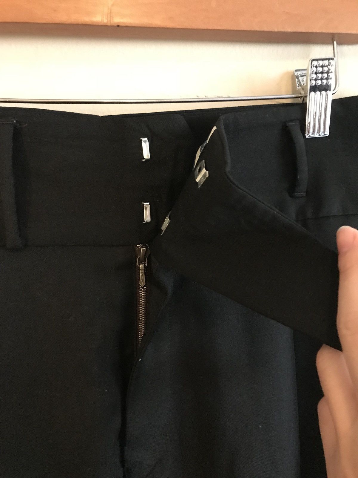 Paul Smith DROP CROTCH CUFF TROUSERS Size US 30 / EU 46 - 10 Thumbnail