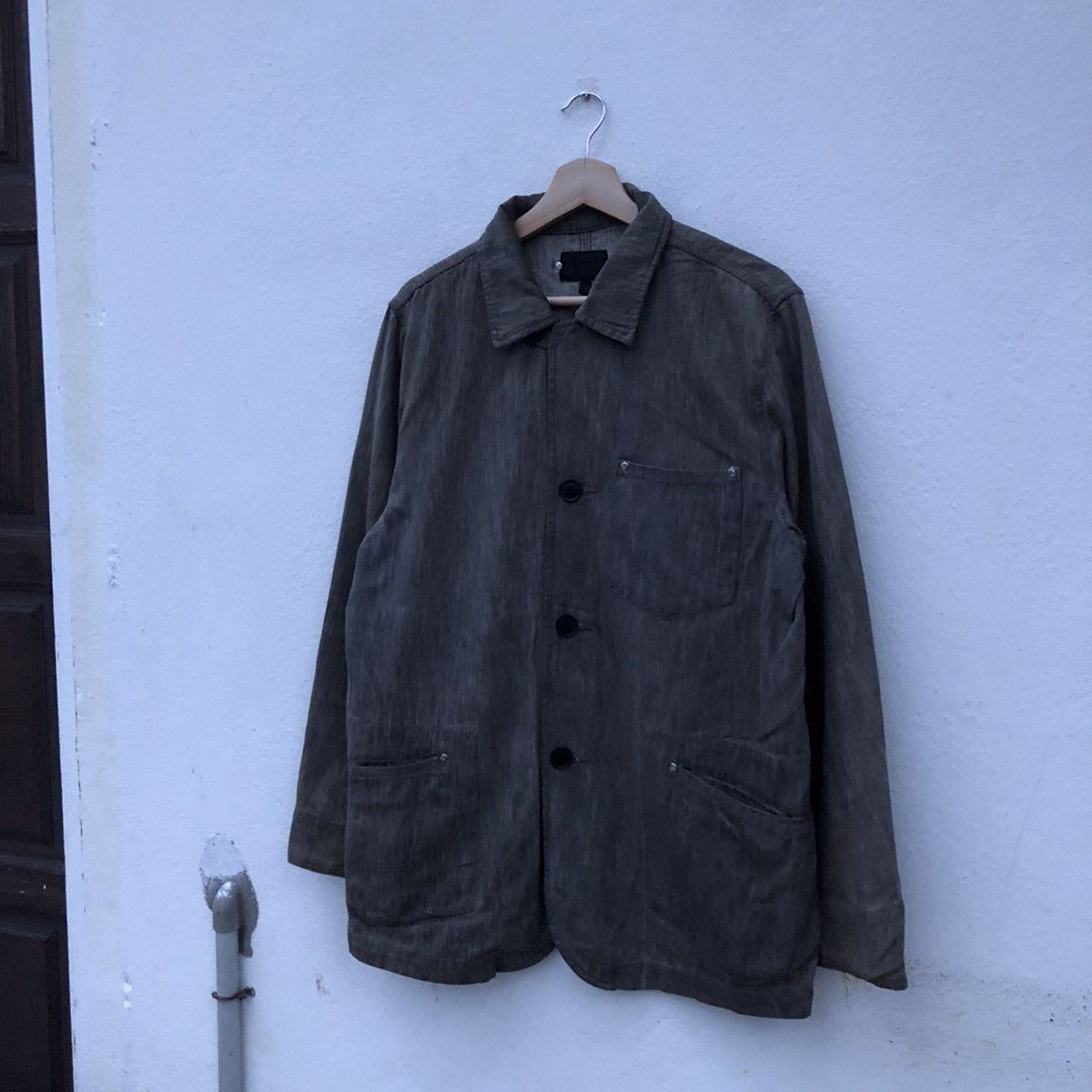 Japanese Brand HIKORY CHORE JACKET BY CANDY FANTASY Size US L / EU 52-54 / 3 - 3 Thumbnail