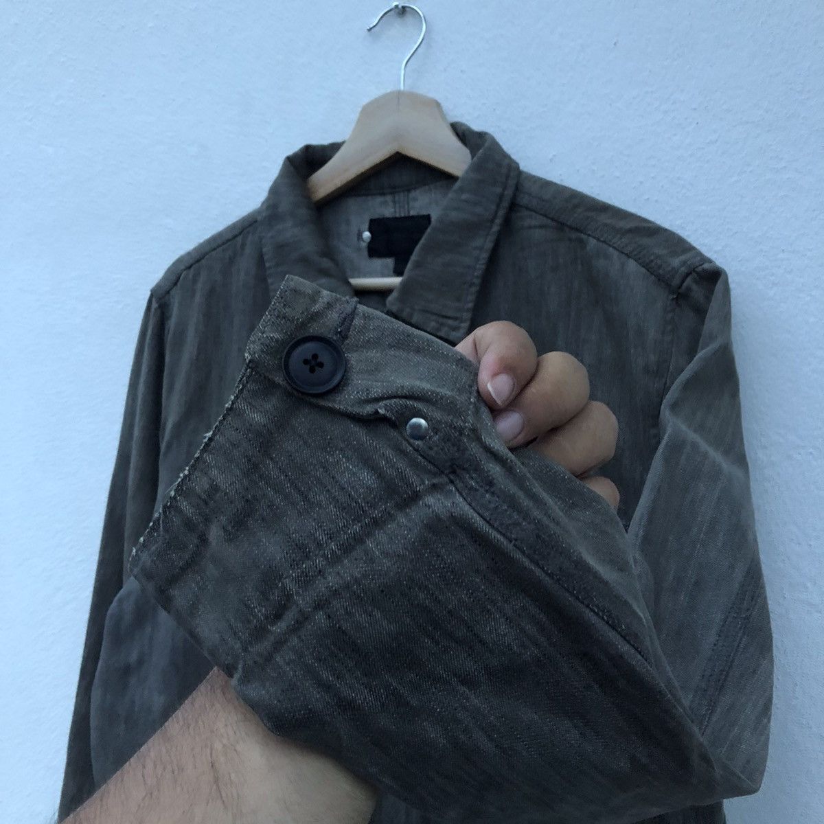 Japanese Brand HIKORY CHORE JACKET BY CANDY FANTASY Size US L / EU 52-54 / 3 - 6 Thumbnail