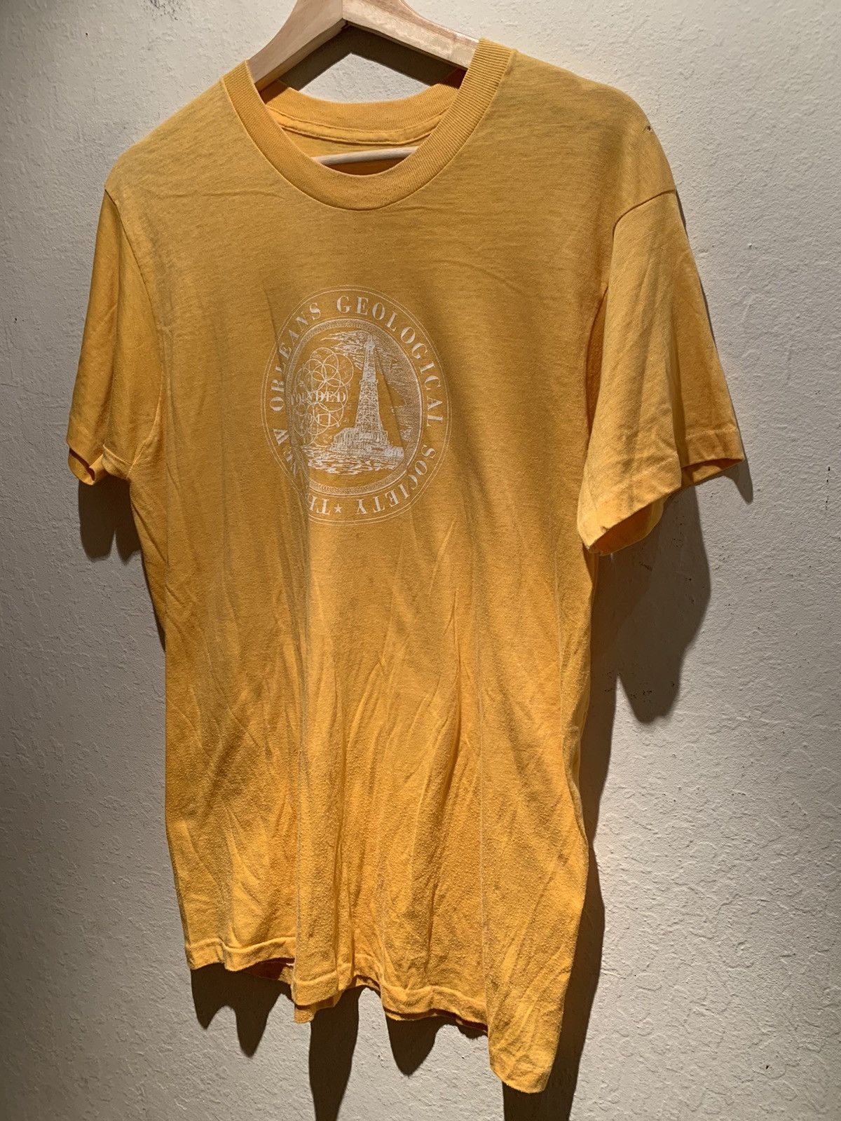 *RARE* Vintage New Orleans Geological Society Single Stitch