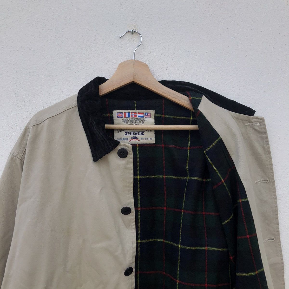 Japanese Brand VINTAGE JUMP JUVENILE CLUB MULTI POCKET JACKET NICE LINING Size US L / EU 52-54 / 3 - 9 Thumbnail