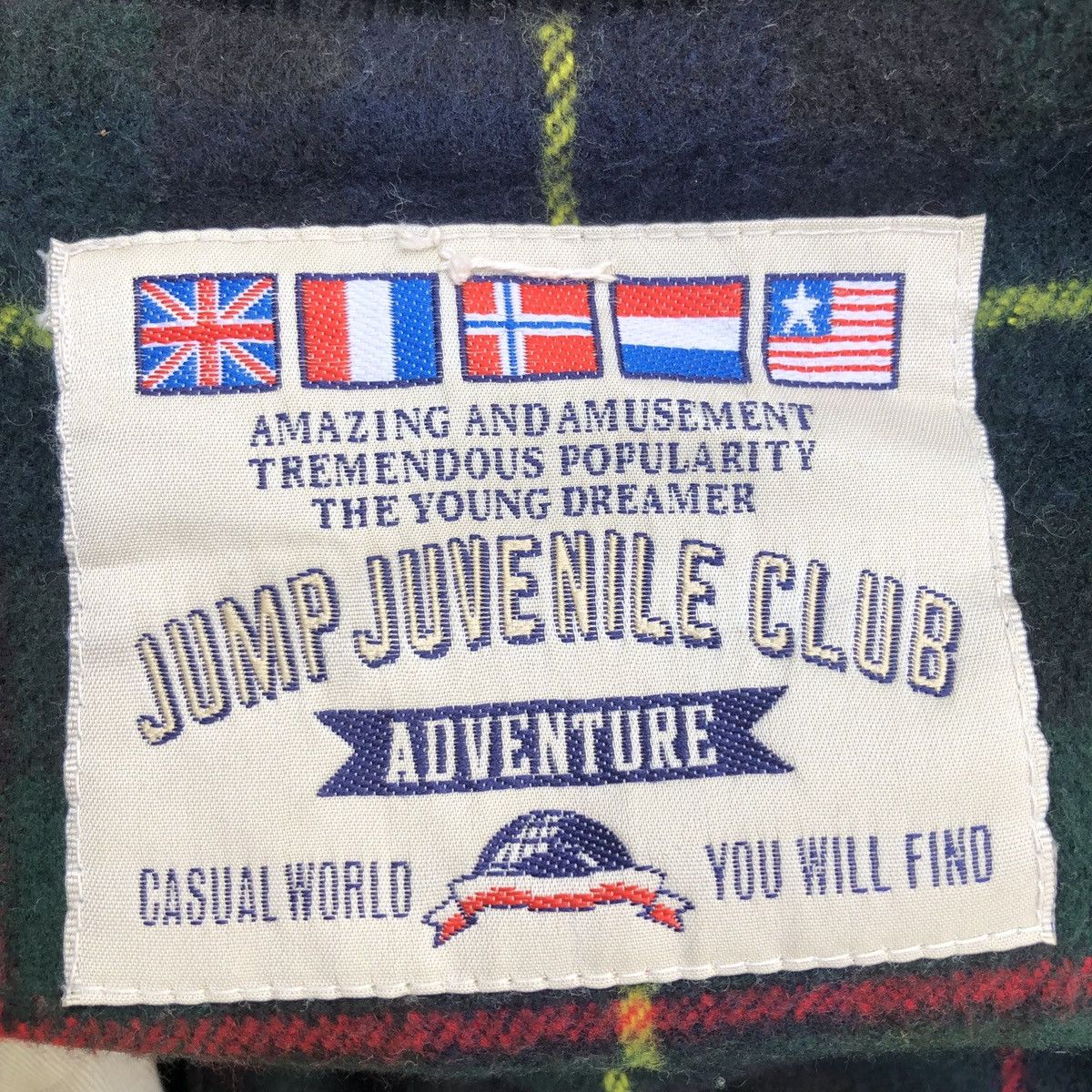 Japanese Brand VINTAGE JUMP JUVENILE CLUB MULTI POCKET JACKET NICE LINING Size US L / EU 52-54 / 3 - 12 Thumbnail