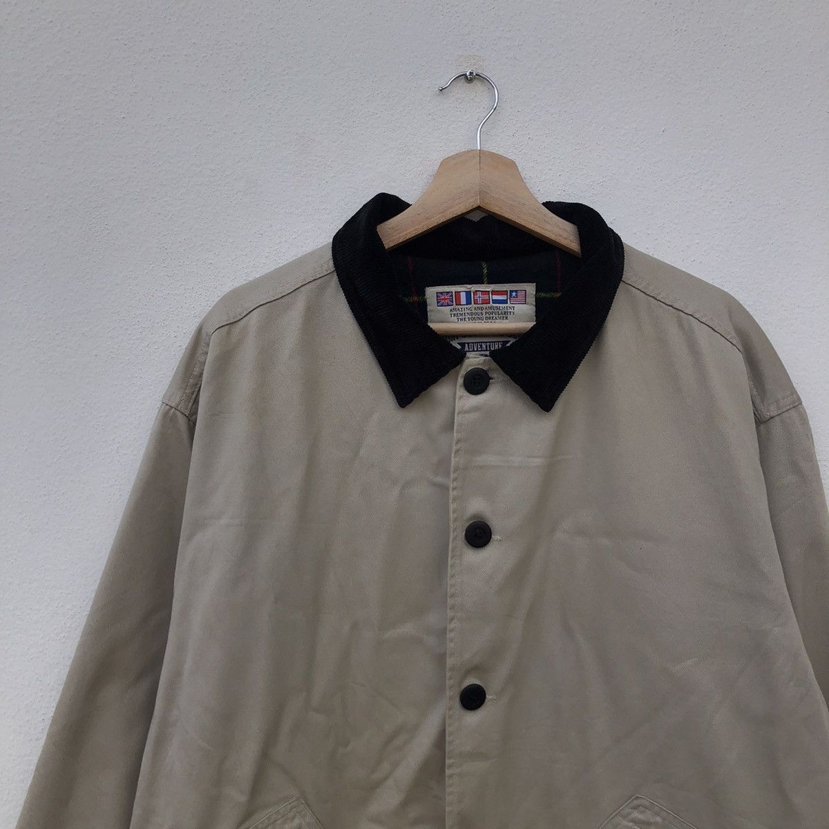 Japanese Brand VINTAGE JUMP JUVENILE CLUB MULTI POCKET JACKET NICE LINING Size US L / EU 52-54 / 3 - 4 Thumbnail