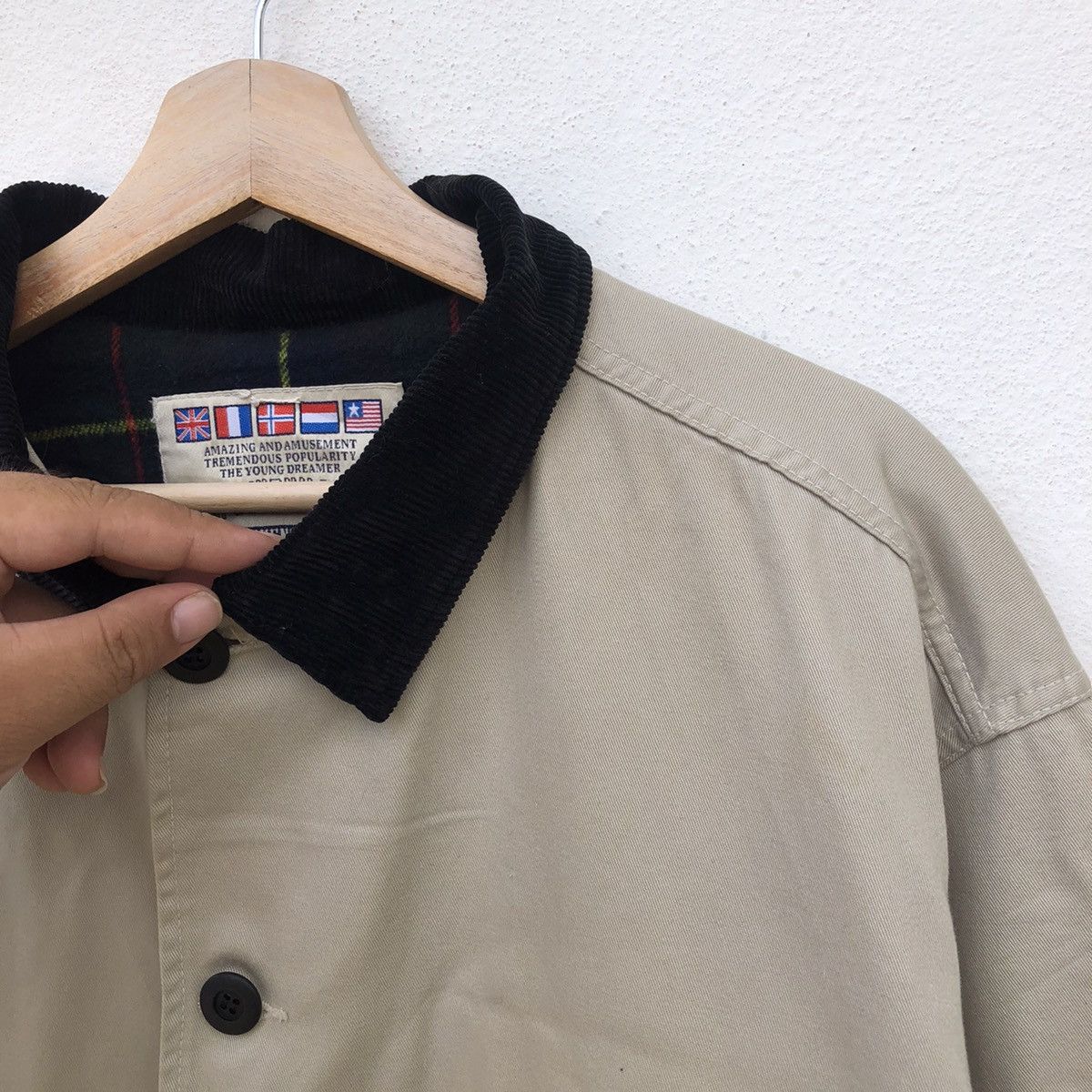 Japanese Brand VINTAGE JUMP JUVENILE CLUB MULTI POCKET JACKET NICE LINING Size US L / EU 52-54 / 3 - 6 Thumbnail