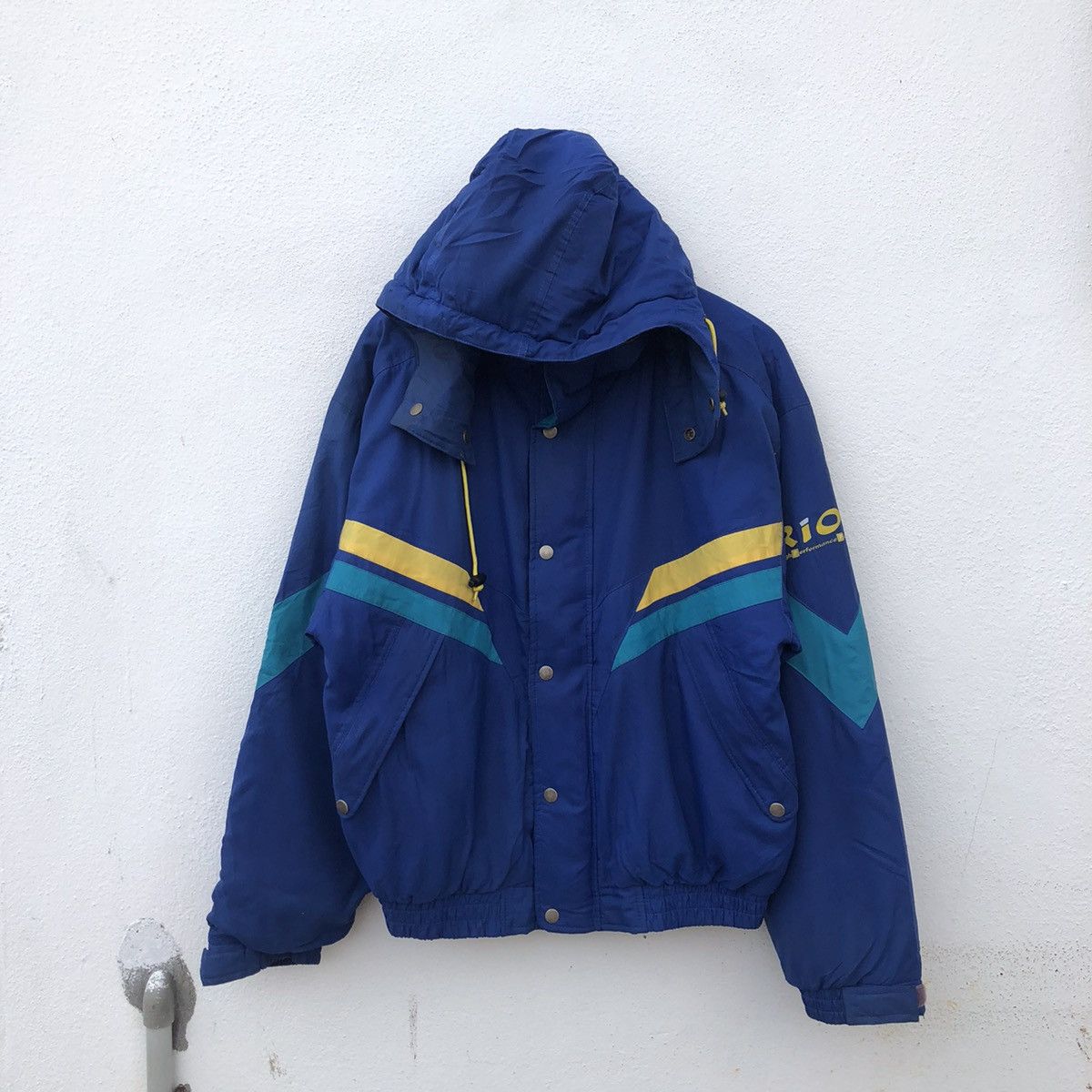 Japanese Brand RARE COLOUR ZIPPER JACKET RIOTHIGH PERFORMANCE FISHING GEAR Size US L / EU 52-54 / 3 - 10 Thumbnail