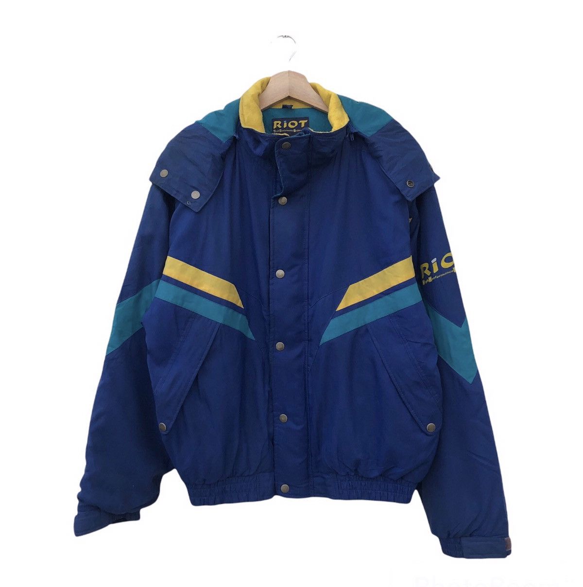 Japanese Brand RARE COLOUR ZIPPER JACKET RIOTHIGH PERFORMANCE FISHING GEAR Size US L / EU 52-54 / 3 - 1 Thumbnail