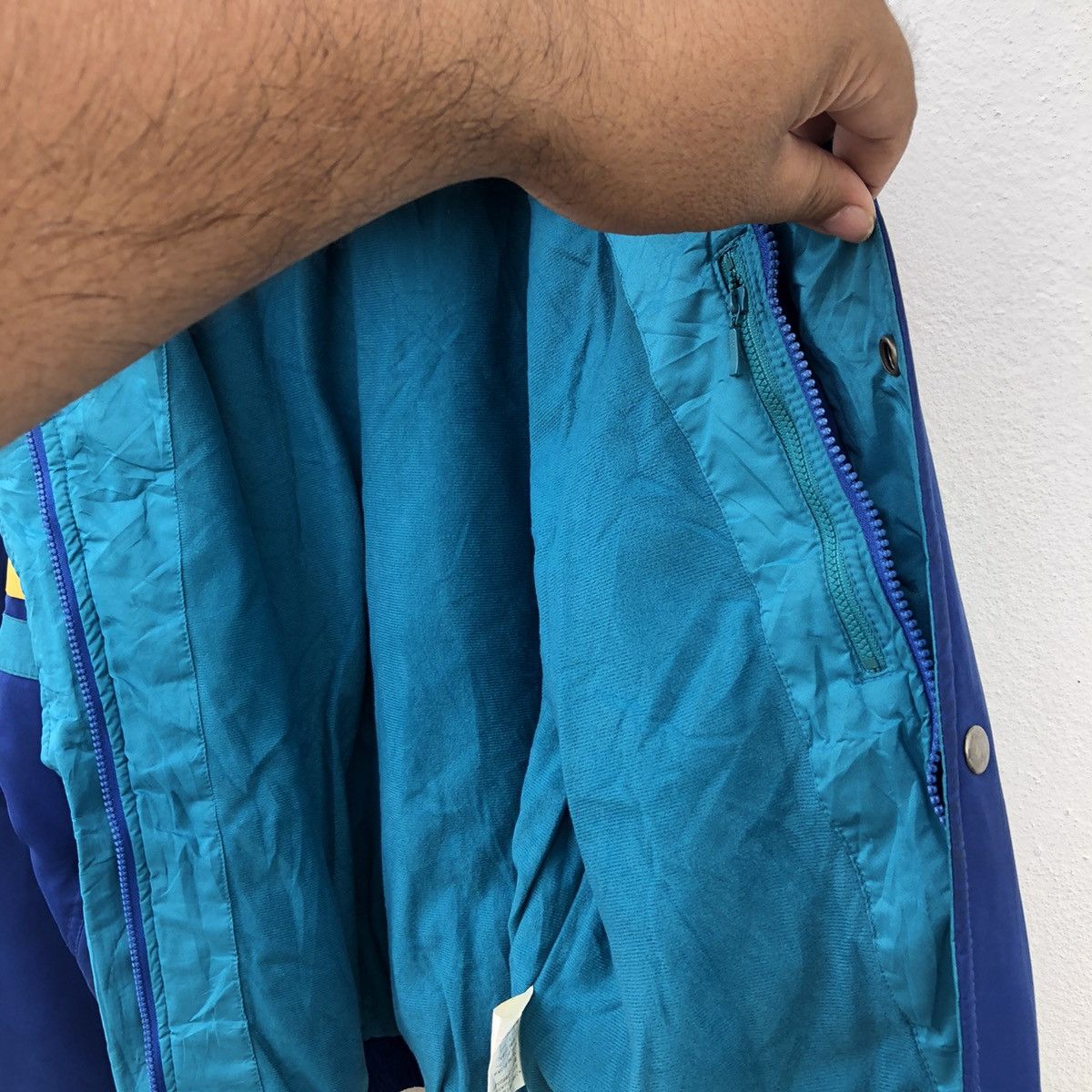 Japanese Brand RARE COLOUR ZIPPER JACKET RIOTHIGH PERFORMANCE FISHING GEAR Size US L / EU 52-54 / 3 - 12 Thumbnail