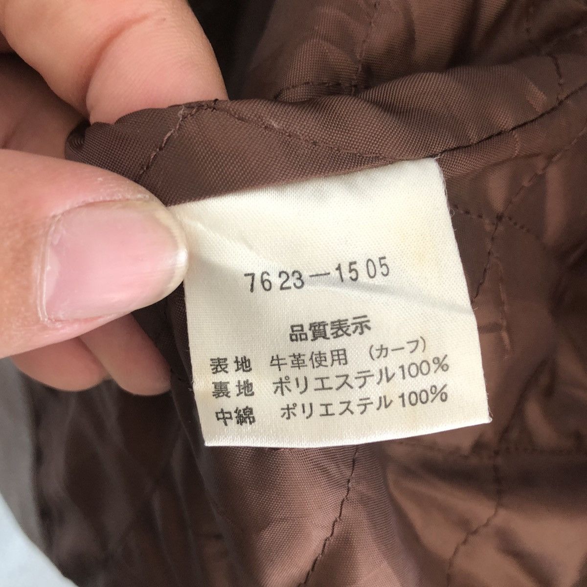 Japanese Brand VINTAGE CASTELBAJAC +2 NATURE BIG LOGO SOFT LEATHER Size US L / EU 52-54 / 3 - 19 Thumbnail