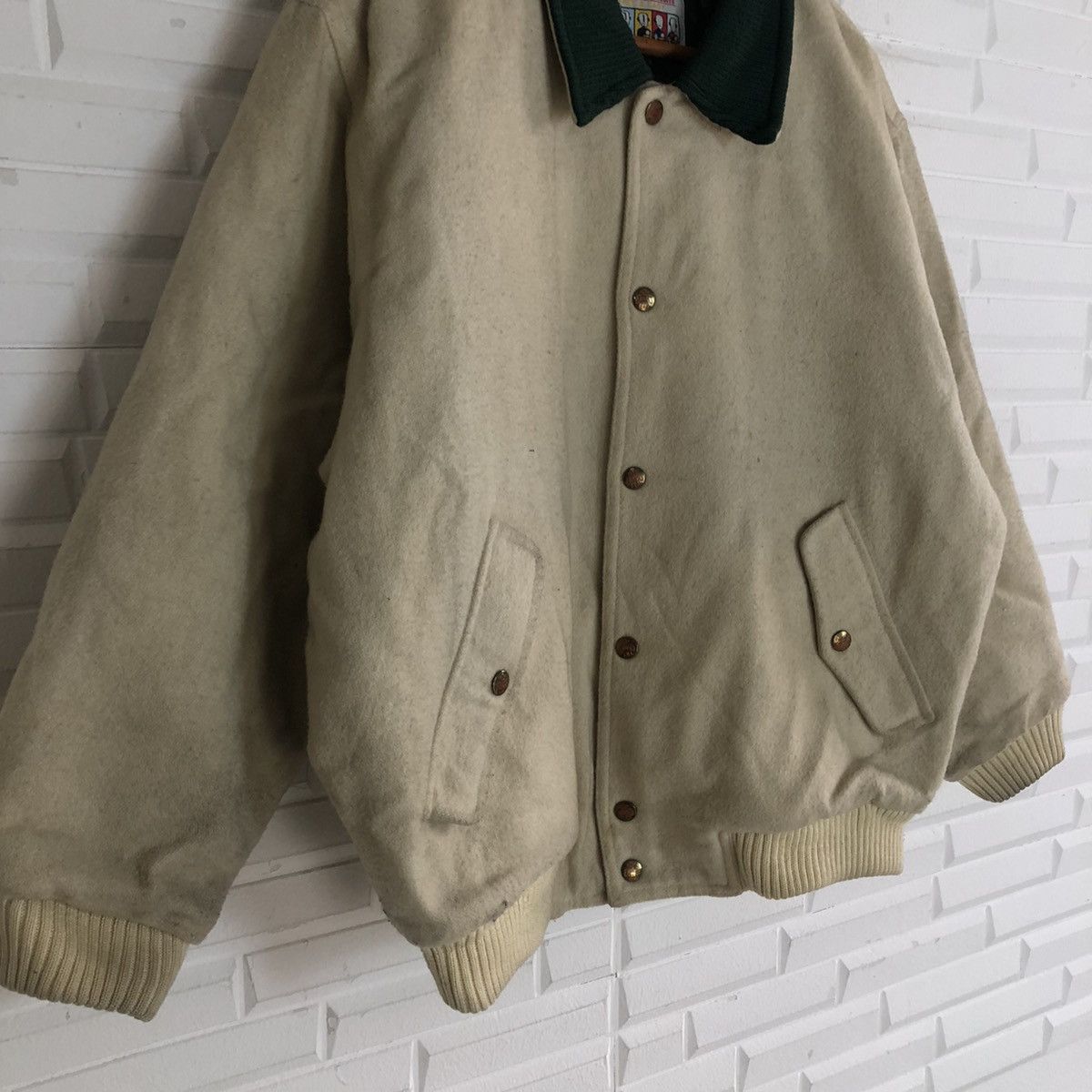Japanese Brand VINTAGE HALF G STUDIO VARSITY JACKET RARE STYLE LINING Size US M / EU 48-50 / 2 - 4 Thumbnail