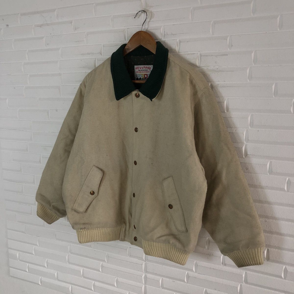 Japanese Brand VINTAGE HALF G STUDIO VARSITY JACKET RARE STYLE LINING Size US M / EU 48-50 / 2 - 2 Thumbnail