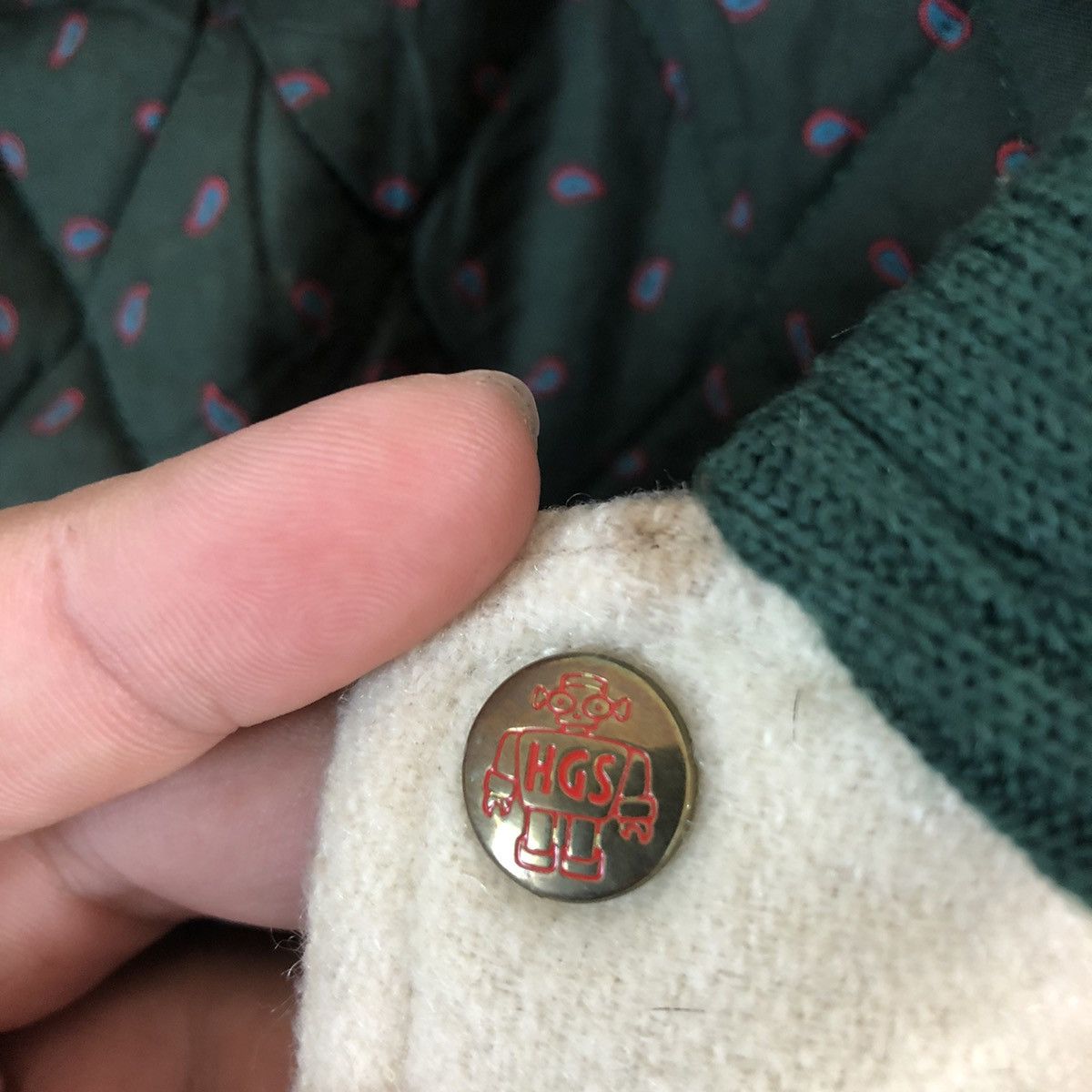Japanese Brand VINTAGE HALF G STUDIO VARSITY JACKET RARE STYLE LINING Size US M / EU 48-50 / 2 - 8 Thumbnail