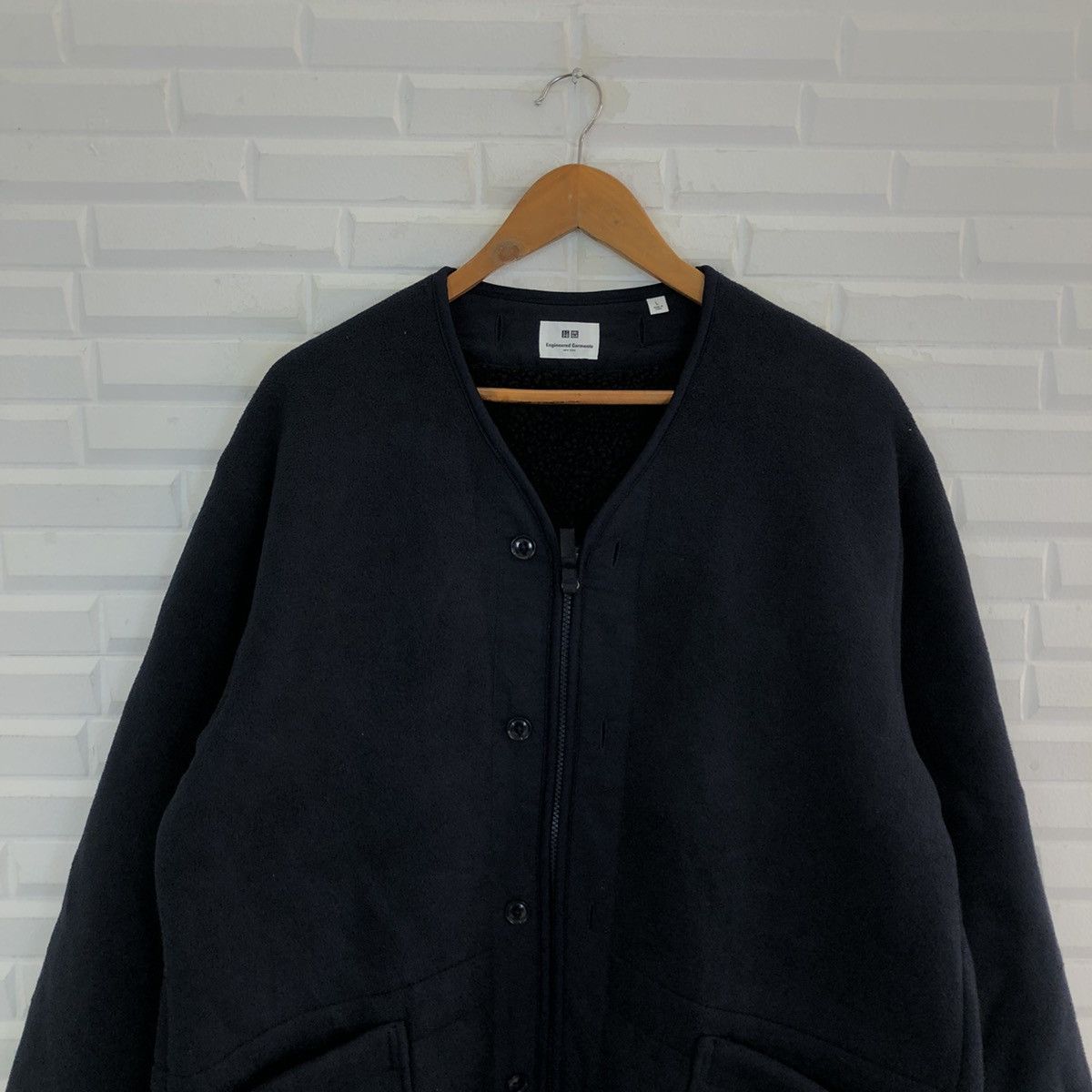 Engineered Garments FLEECE ZIPPER JACKET ENGINEERED GARMENTS NEW YORK UNIQLO Size US L / EU 52-54 / 3 - 3 Thumbnail