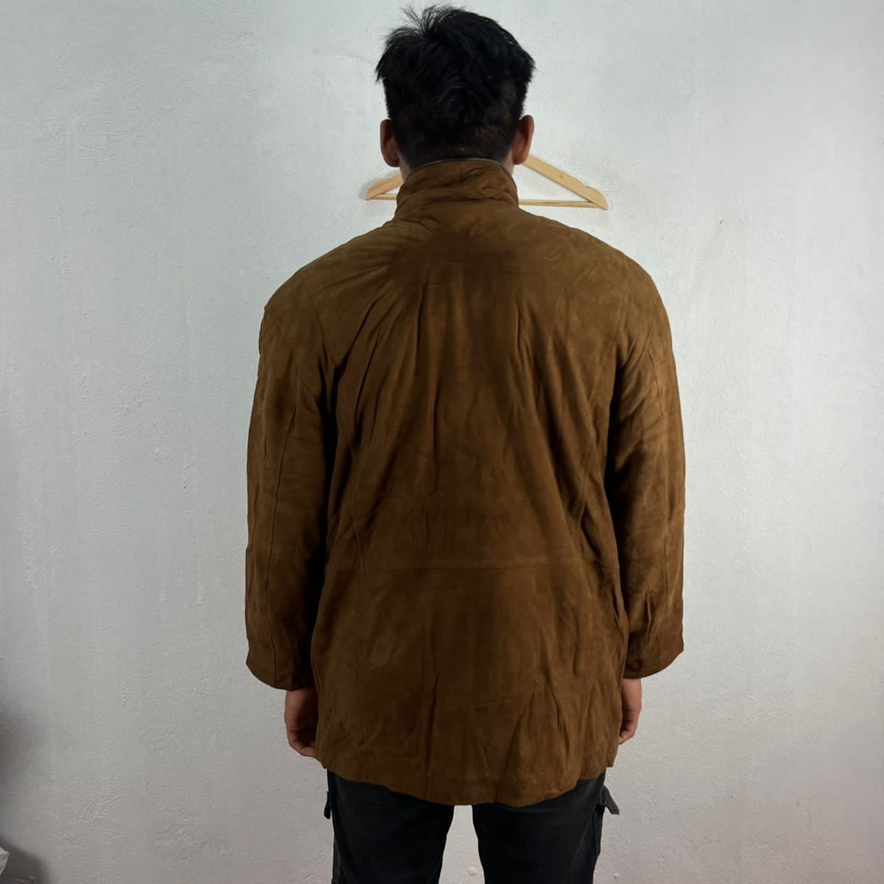 Designer VINTAGE GENUINE LEATHER JACKET BELL MAXIM NICE LINING Size US M / EU 48-50 / 2 - 15 Thumbnail