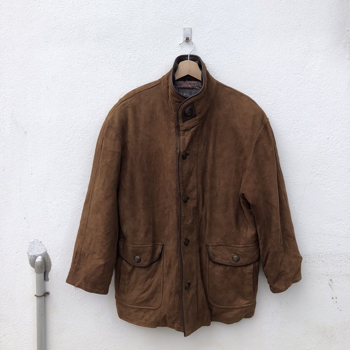 Designer VINTAGE GENUINE LEATHER JACKET BELL MAXIM NICE LINING Size US M / EU 48-50 / 2 - 2 Thumbnail