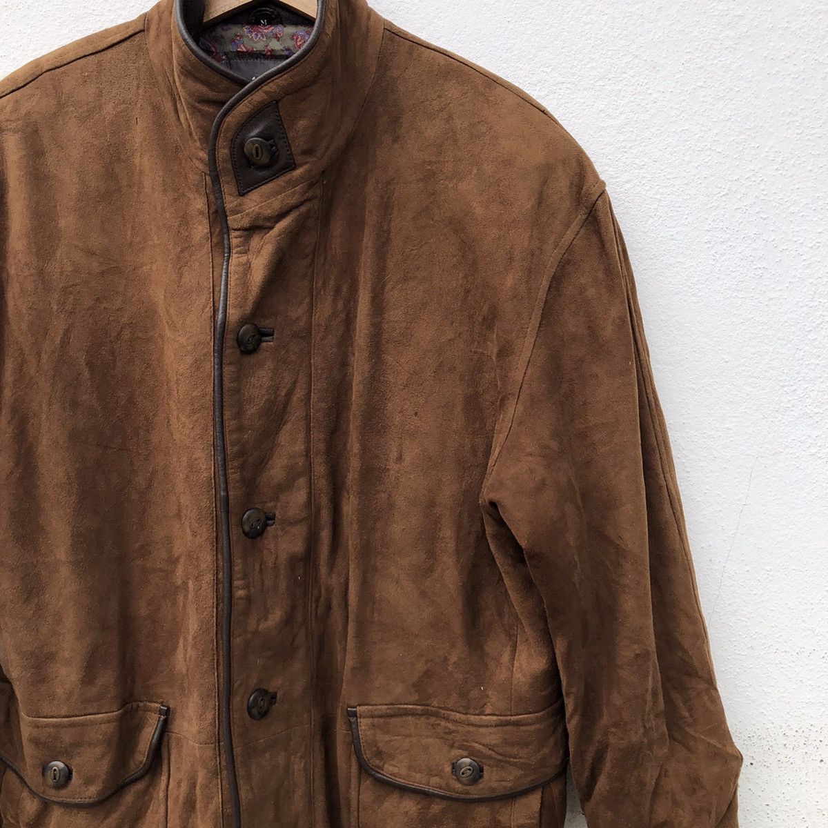 Designer VINTAGE GENUINE LEATHER JACKET BELL MAXIM NICE LINING Size US M / EU 48-50 / 2 - 6 Thumbnail
