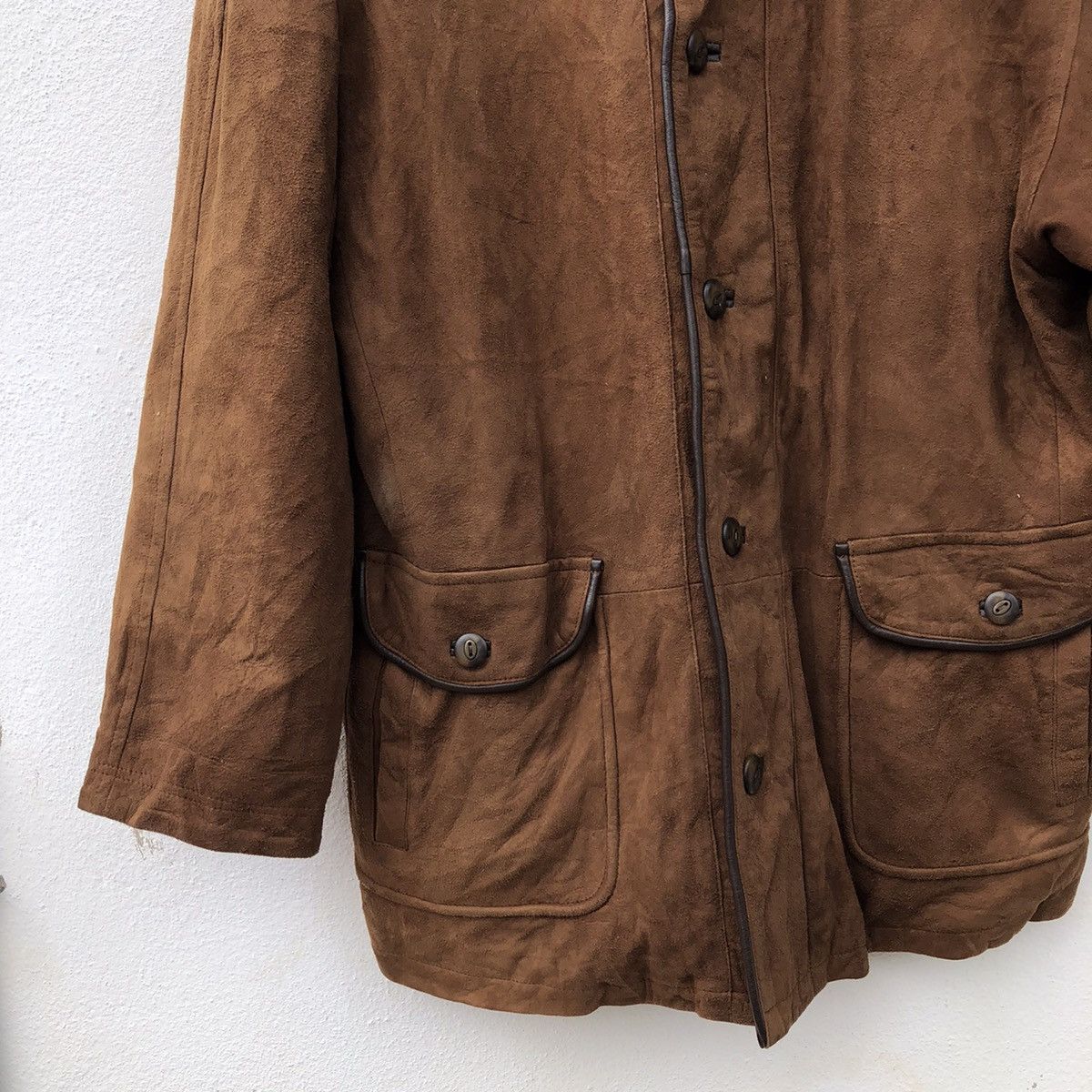 Designer VINTAGE GENUINE LEATHER JACKET BELL MAXIM NICE LINING Size US M / EU 48-50 / 2 - 5 Thumbnail