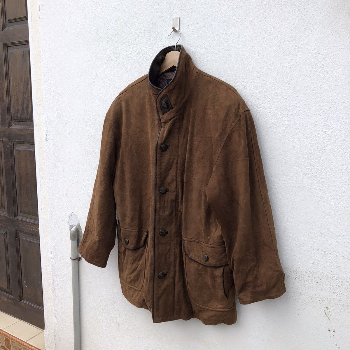 Designer VINTAGE GENUINE LEATHER JACKET BELL MAXIM NICE LINING Size US M / EU 48-50 / 2 - 3 Thumbnail