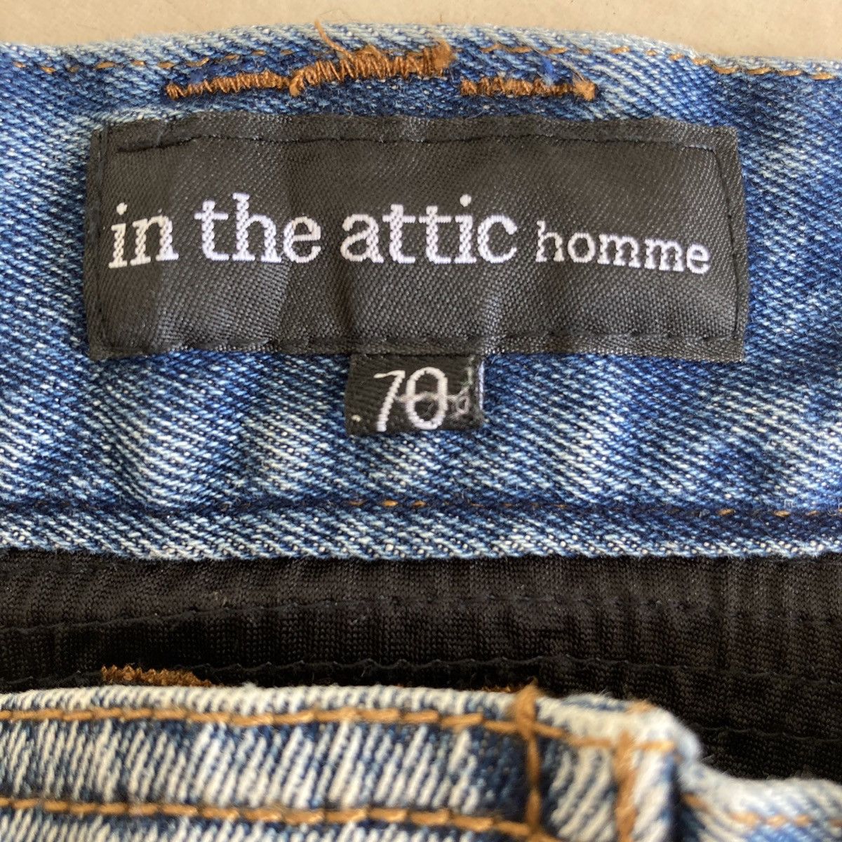 In The Attic In The Attic Homme Punk Distress Jeans Size US 31 - 12 Thumbnail