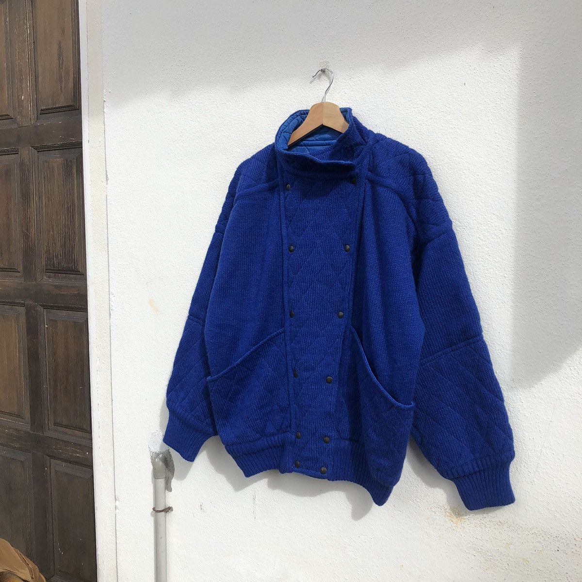 Japanese Brand NOLPES MADE IN ITALY BOMBER JACKET INSPIRED BY ISSEY MIYAKE Size US M / EU 48-50 / 2 - 2 Thumbnail