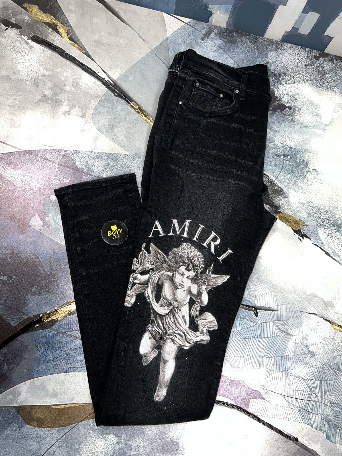 Amiri Amiri cherub jeans Size US 36 / EU 52 - 2 Thumbnail