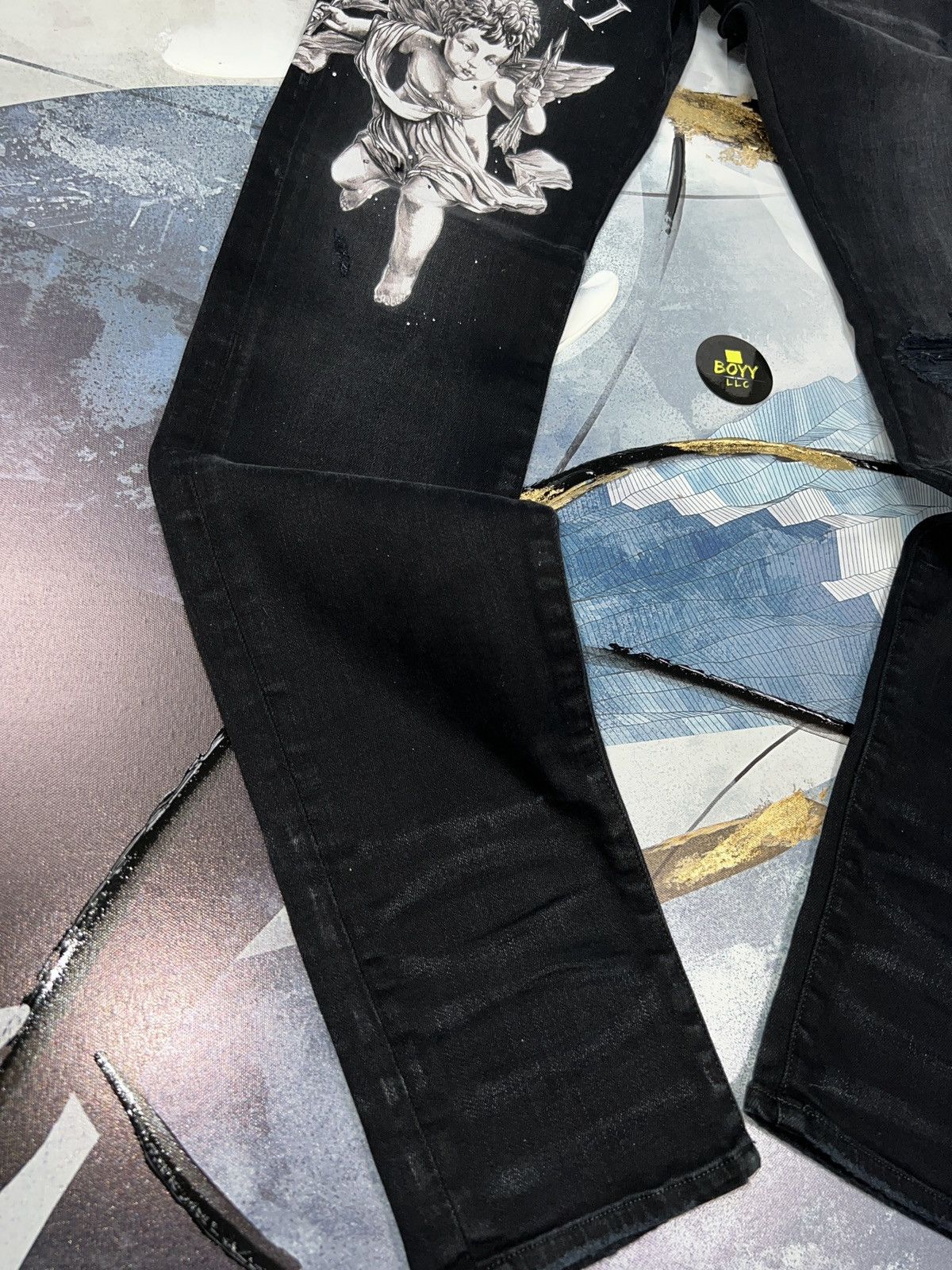 Amiri Amiri cherub jeans Size US 36 / EU 52 - 4 Thumbnail