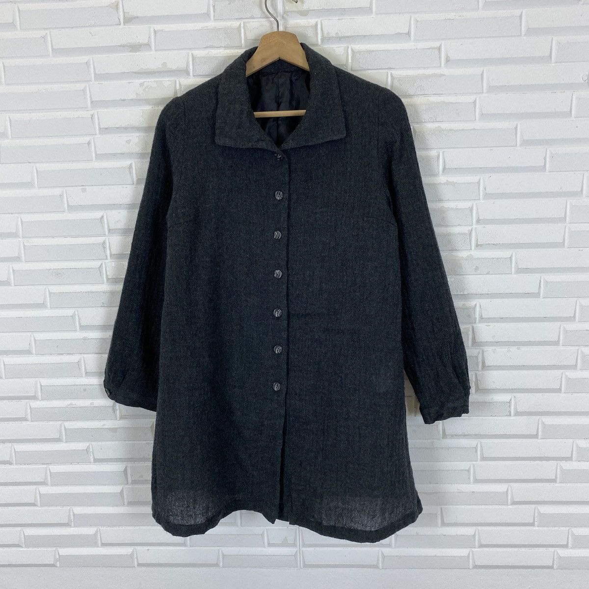 Porter 🔥LAST PRICE🔥 Pret Porter Light Wool Coat Size M / US 6-8 / IT 42-44 - 2 Thumbnail