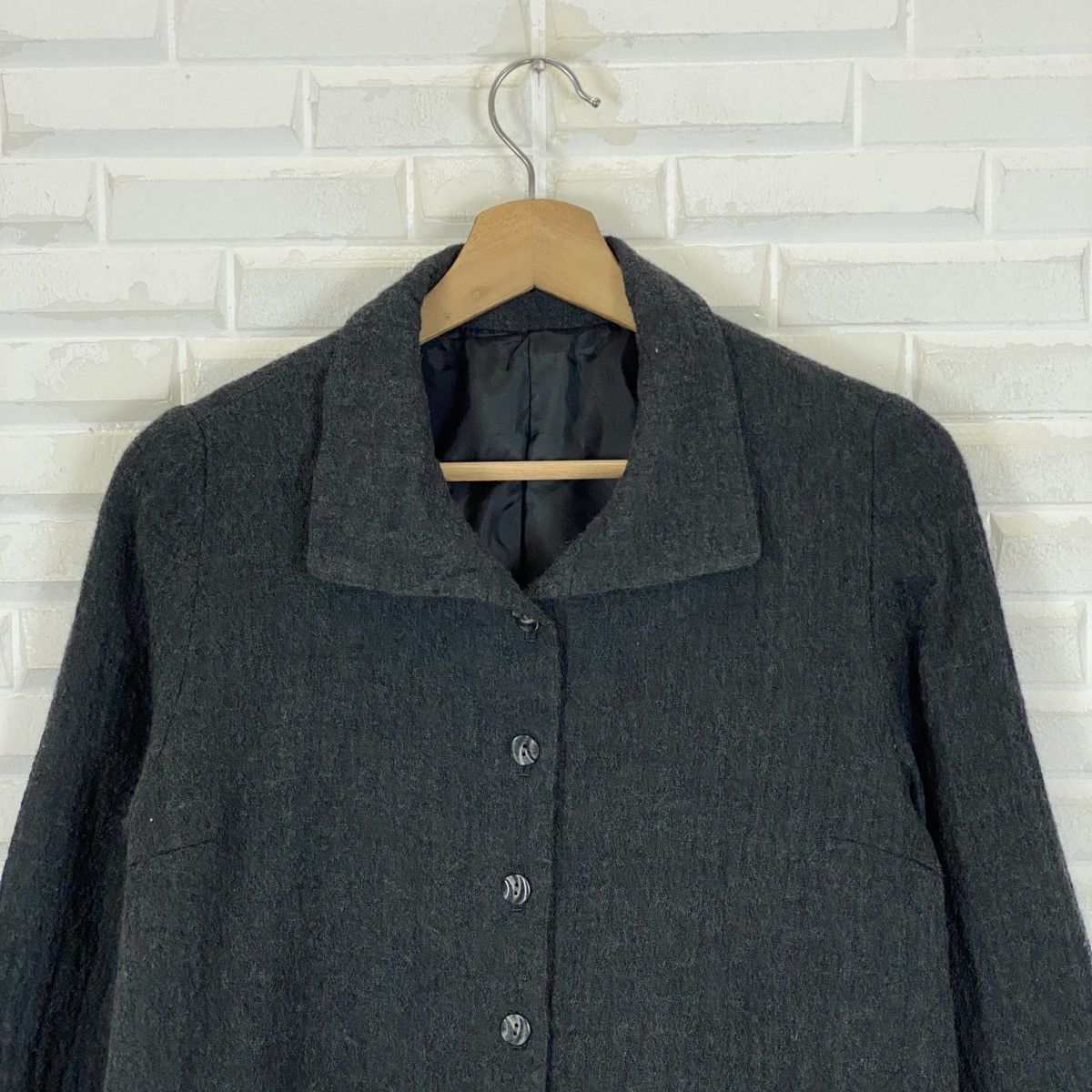 Porter 🔥LAST PRICE🔥 Pret Porter Light Wool Coat Size M / US 6-8 / IT 42-44 - 4 Thumbnail