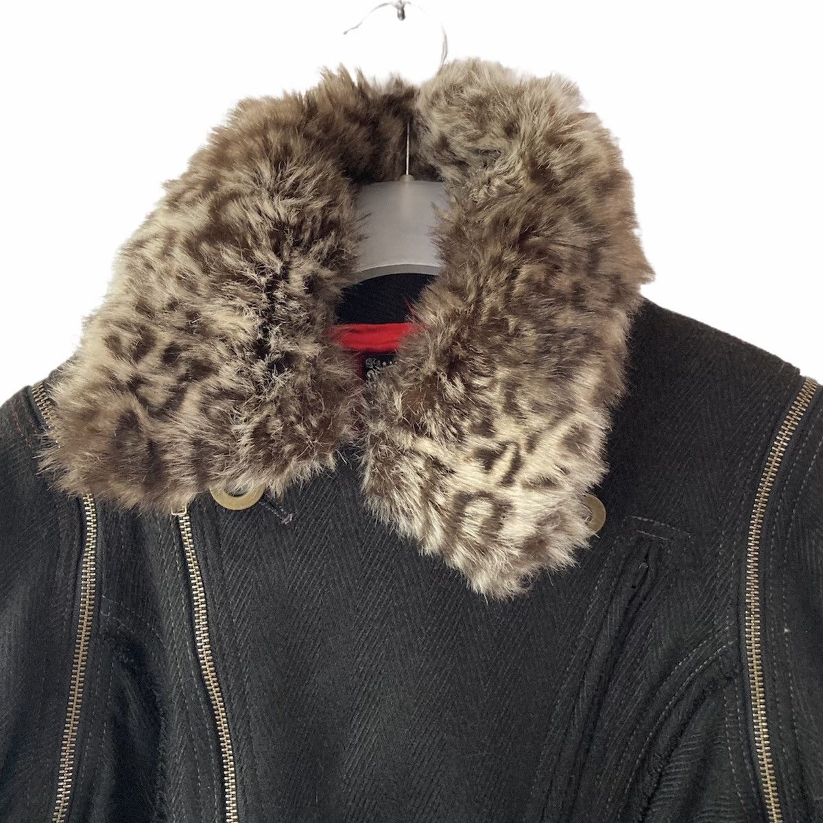Algonquins Algon Quins Fur Adjustable Arm Jacket Size M / US 6-8 / IT 42-44 - 3 Thumbnail