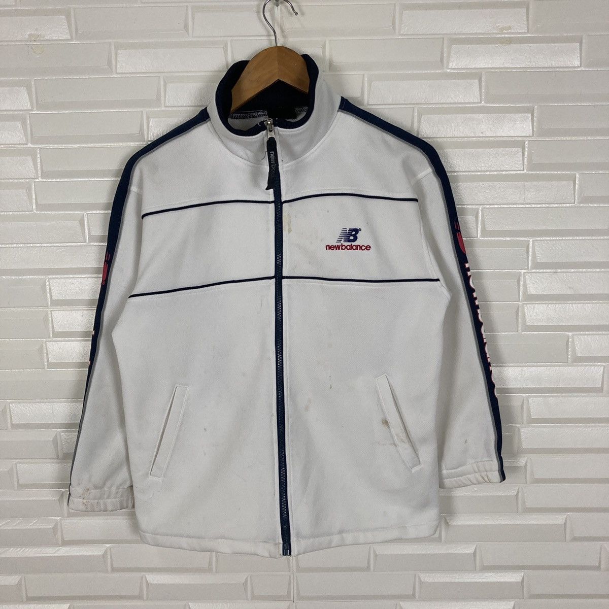 New Balance New Balance Zipper Track Top Jacket Size US S / EU 44-46 / 1 - 2 Thumbnail