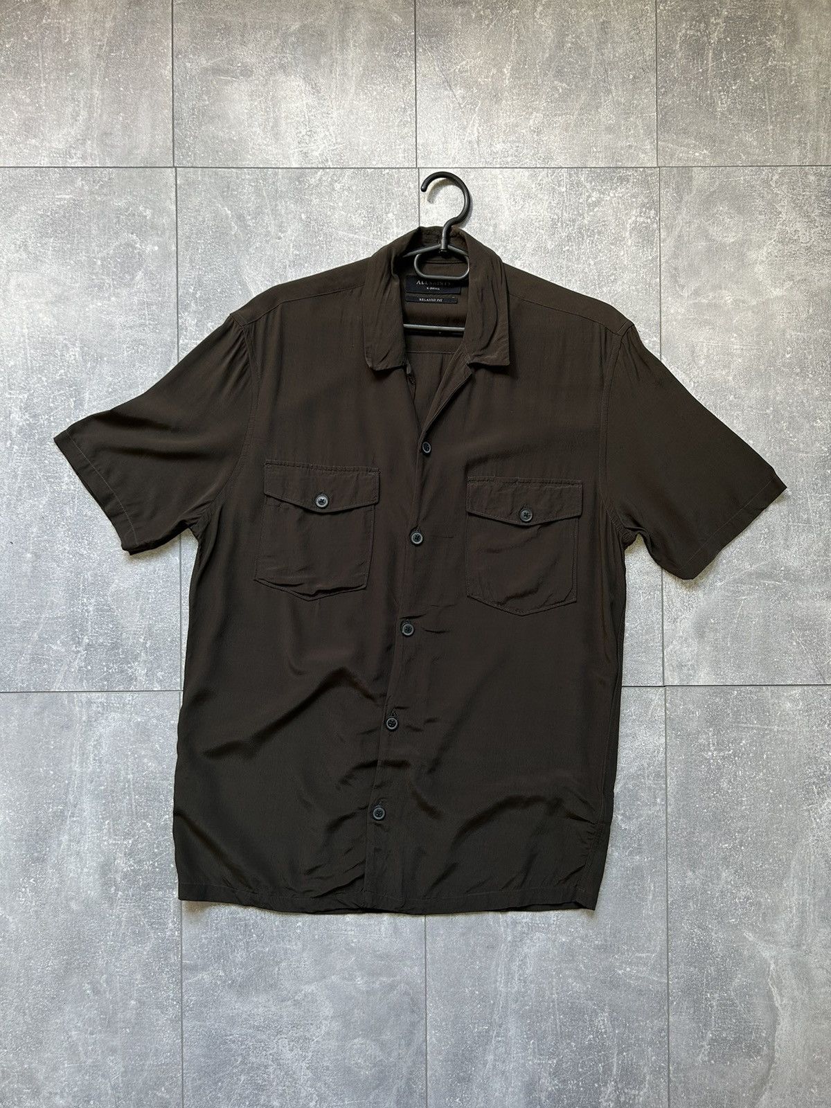 Allsaints × Japanese Brand Men AllSaints Shirts Button Up Hawaiian all saints luxury SS Size US S / EU 44-46 / 1 - 1 Thumbnail