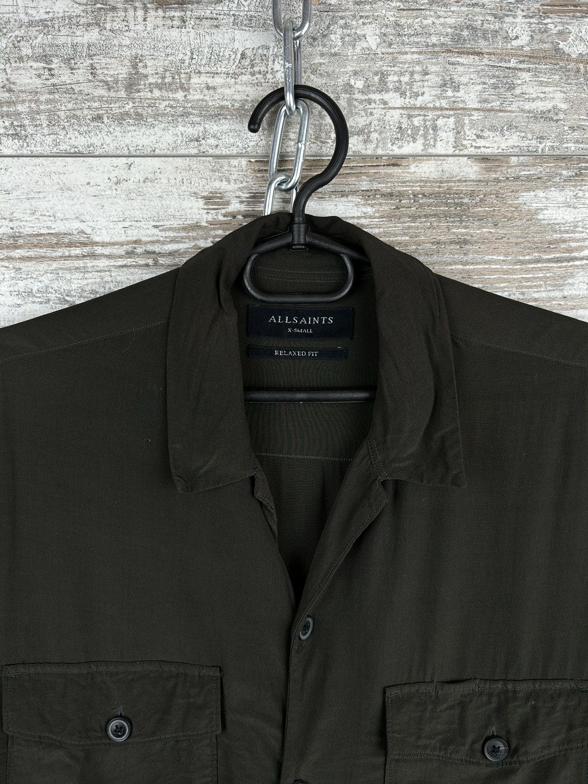 Allsaints × Japanese Brand Men AllSaints Shirts Button Up Hawaiian all saints luxury SS Size US S / EU 44-46 / 1 - 4 Thumbnail